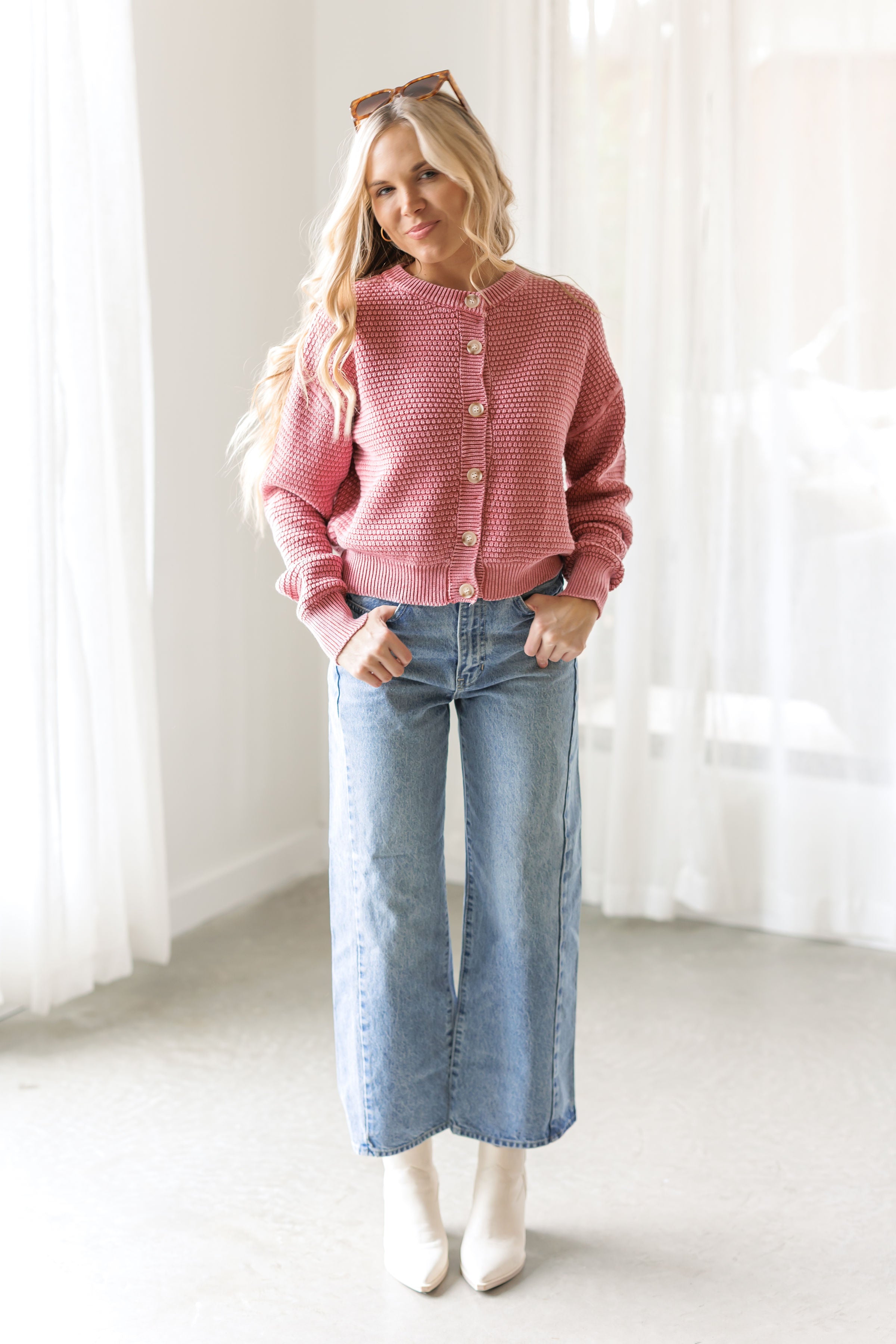 Christine Cable Knit Cardigan