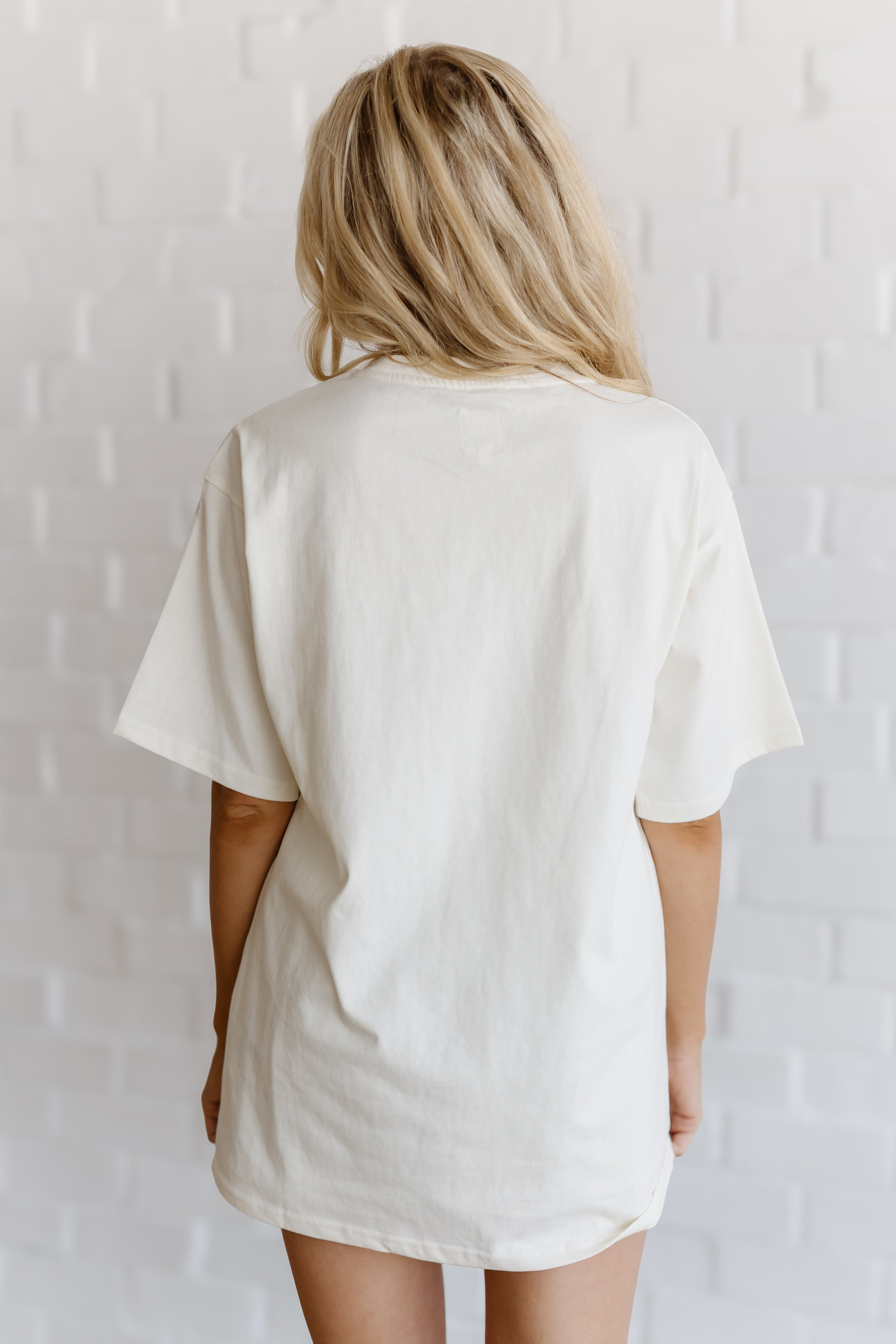 Party In The USA Graphic Tee-Ivory