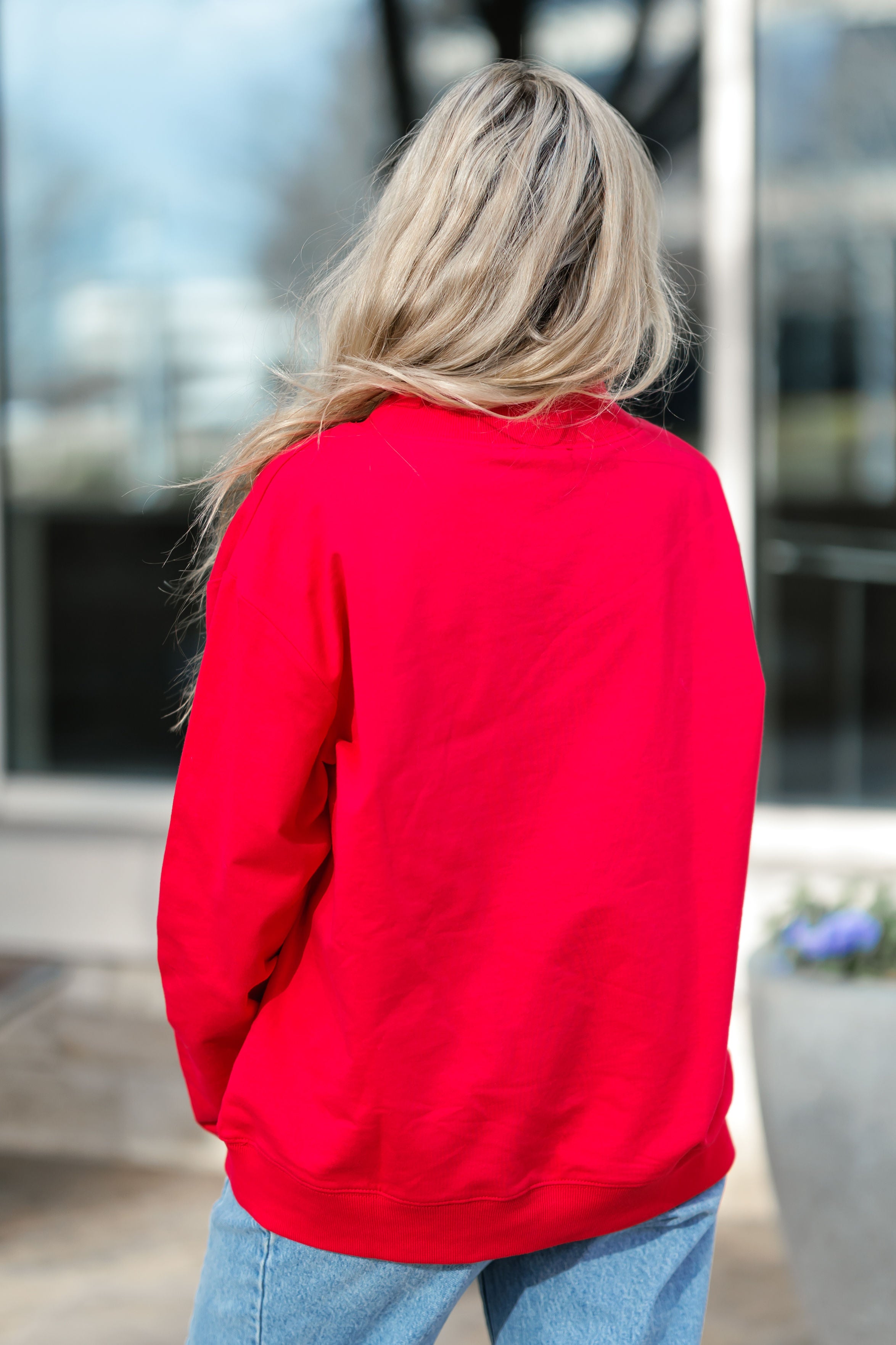 XOXO Patch Sweatshirt