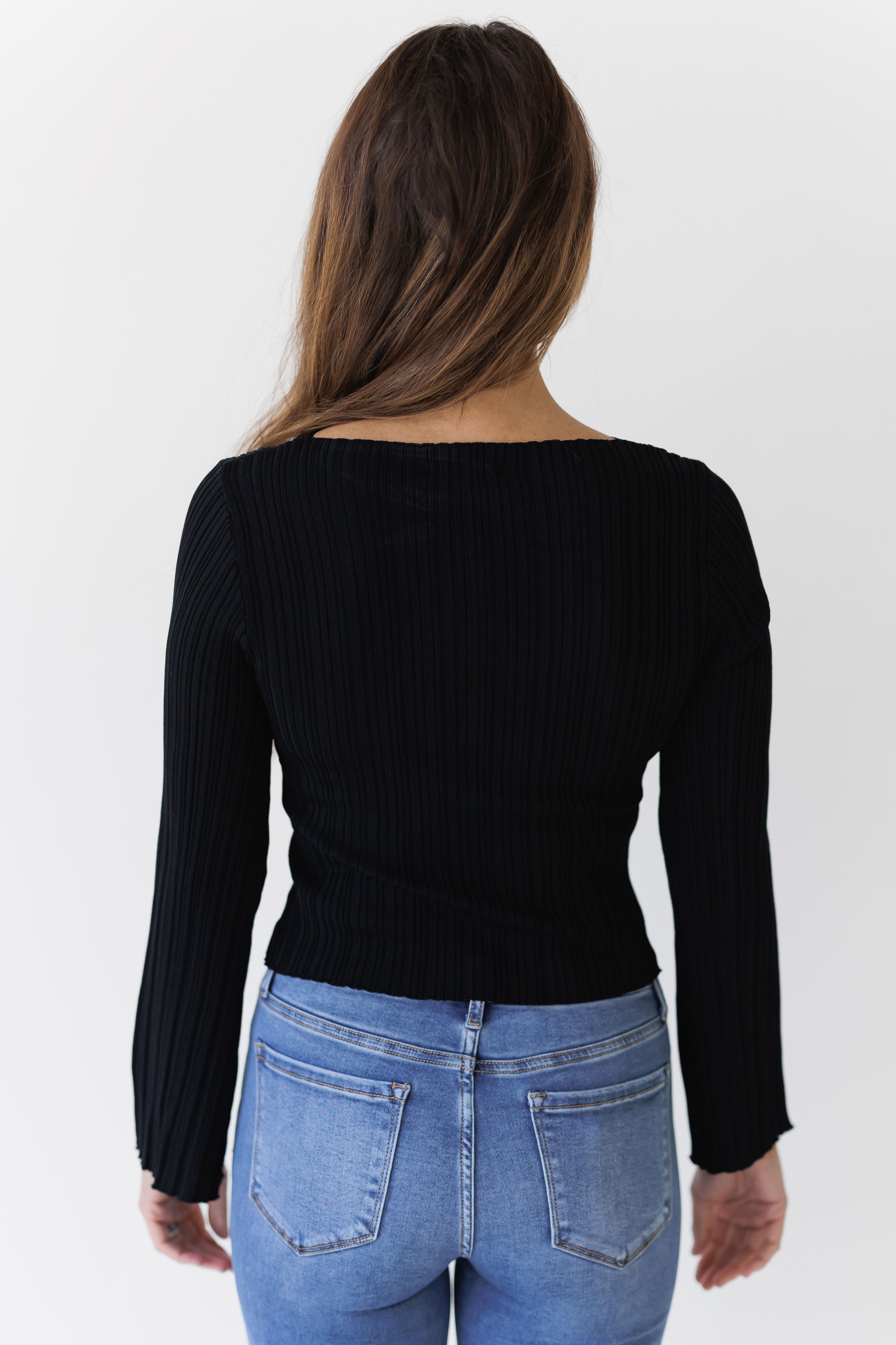 Slow Fade Top - Black