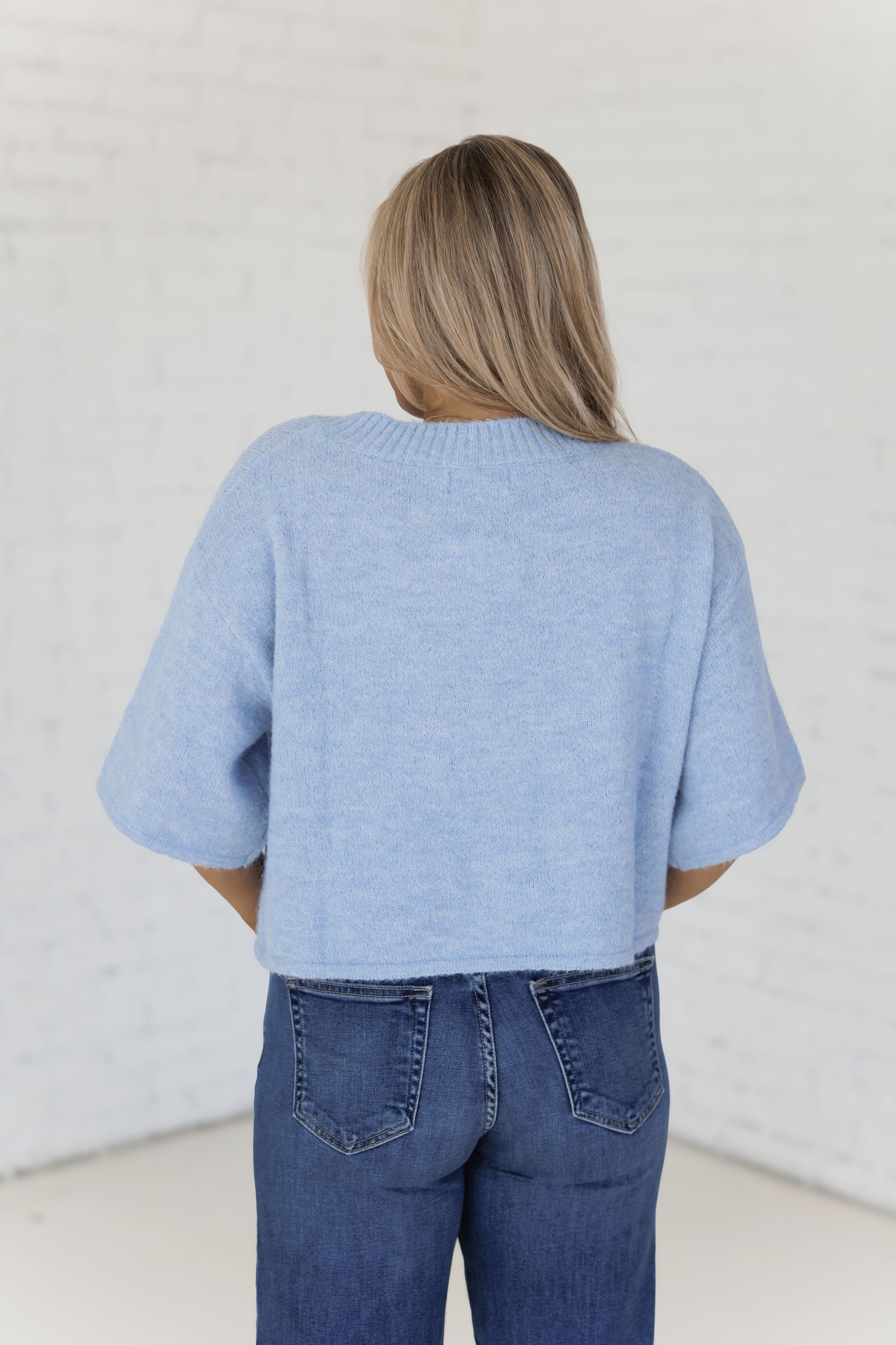 Small Steps Cardigan - Blue