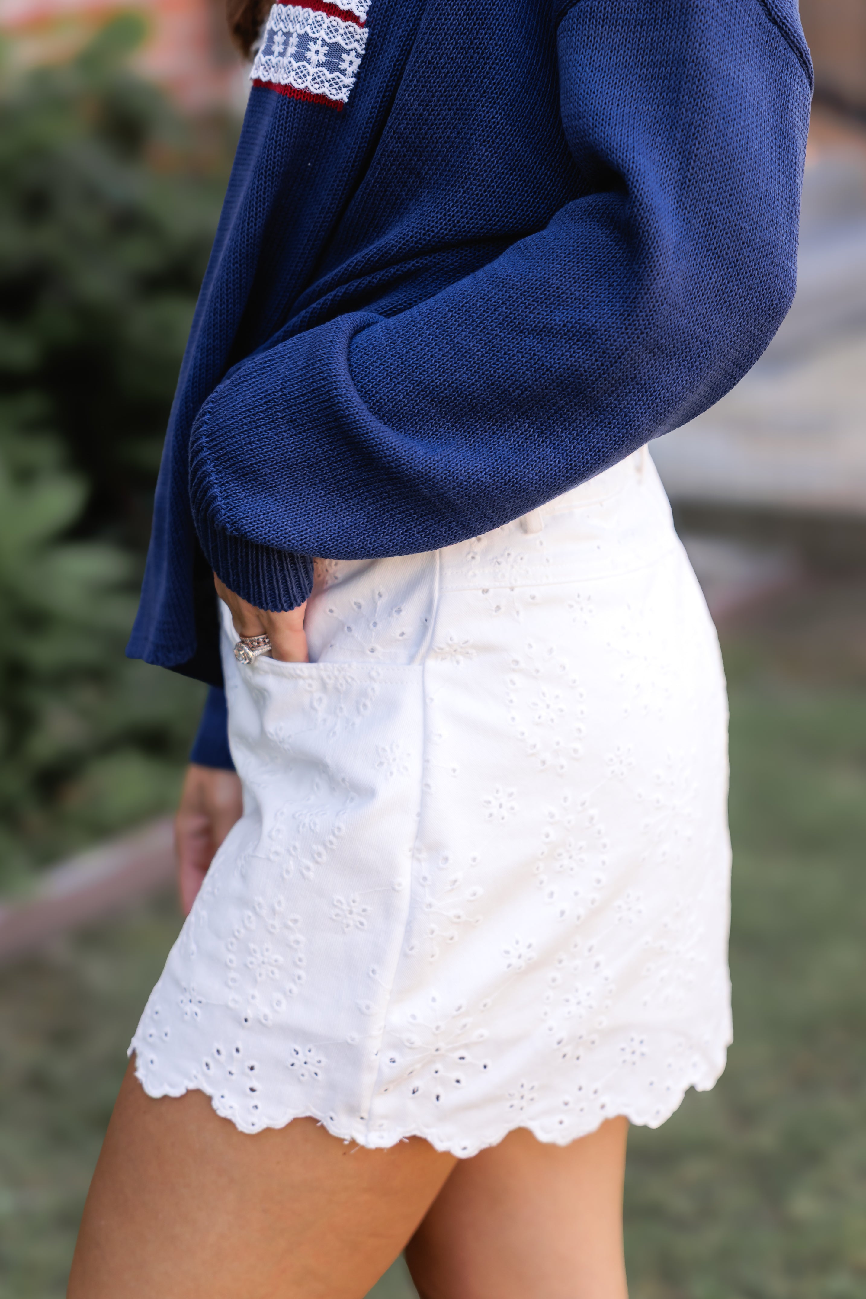 Island Time Denim Skort