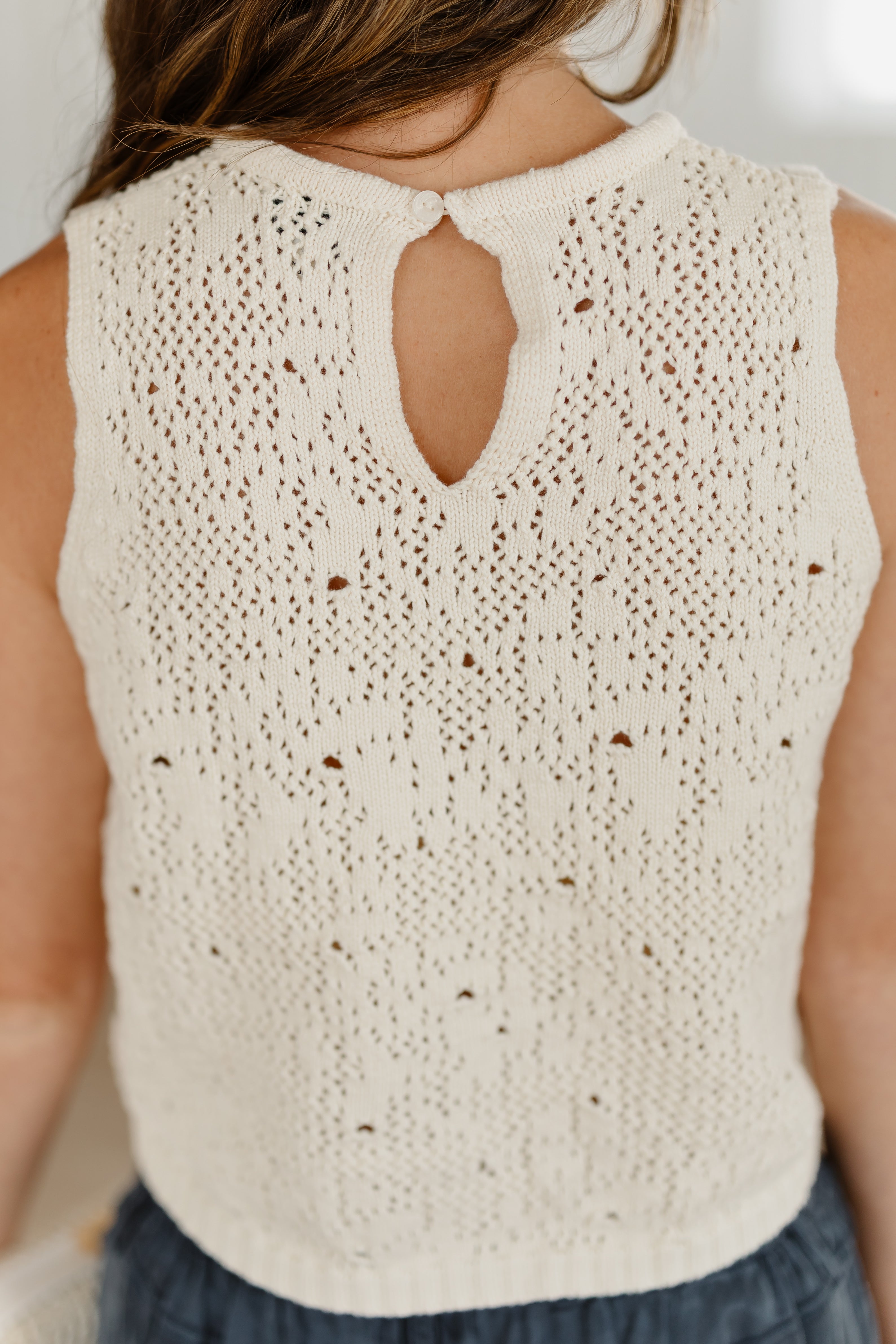 Own The Moment Crop Top - Beige