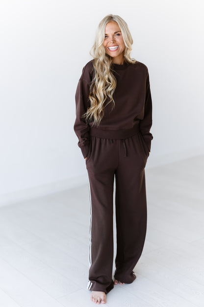 [Z Supply] Rise And Go Pants - Dark Chocolate