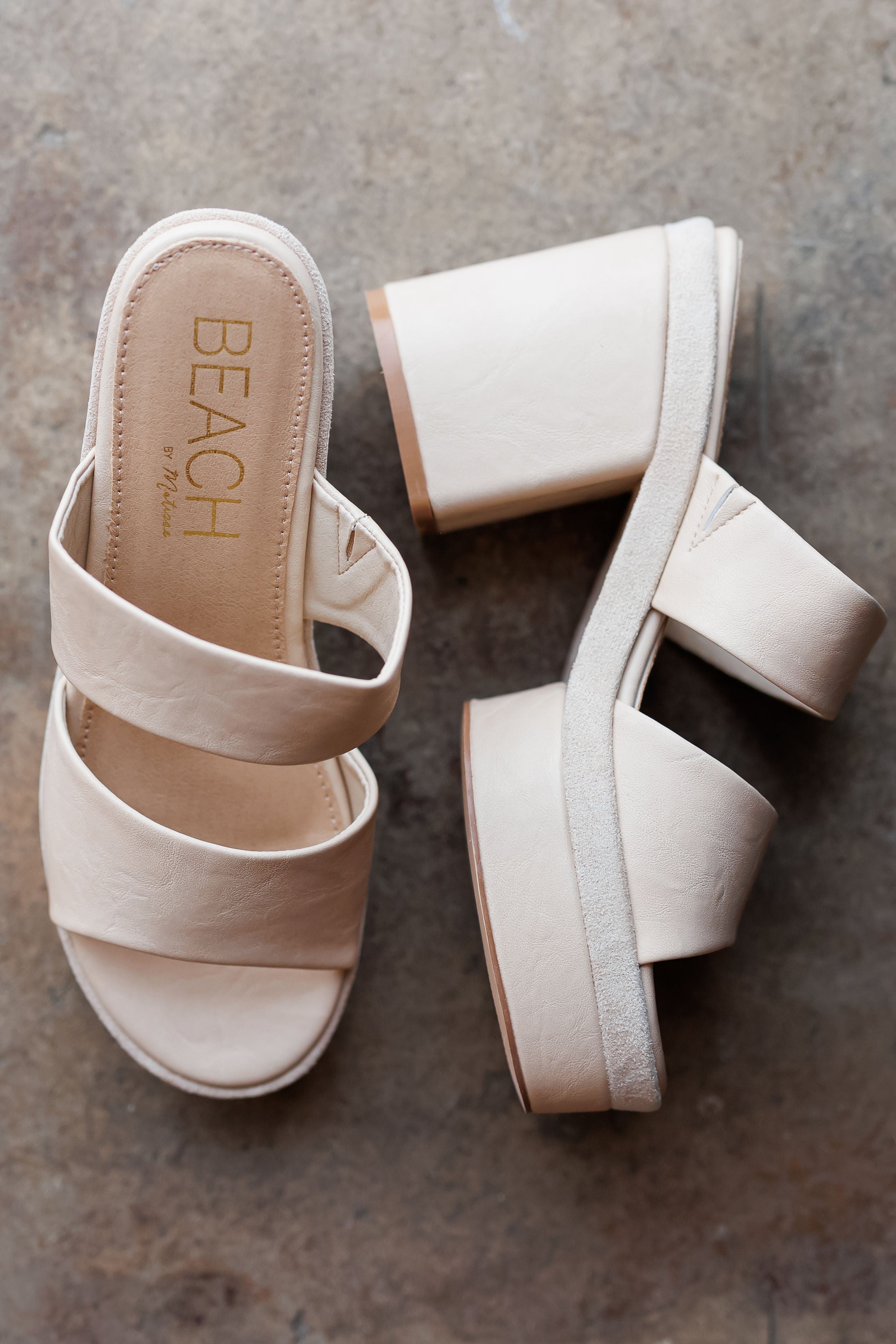 Matisse: Graham Platform Sandal - Natural