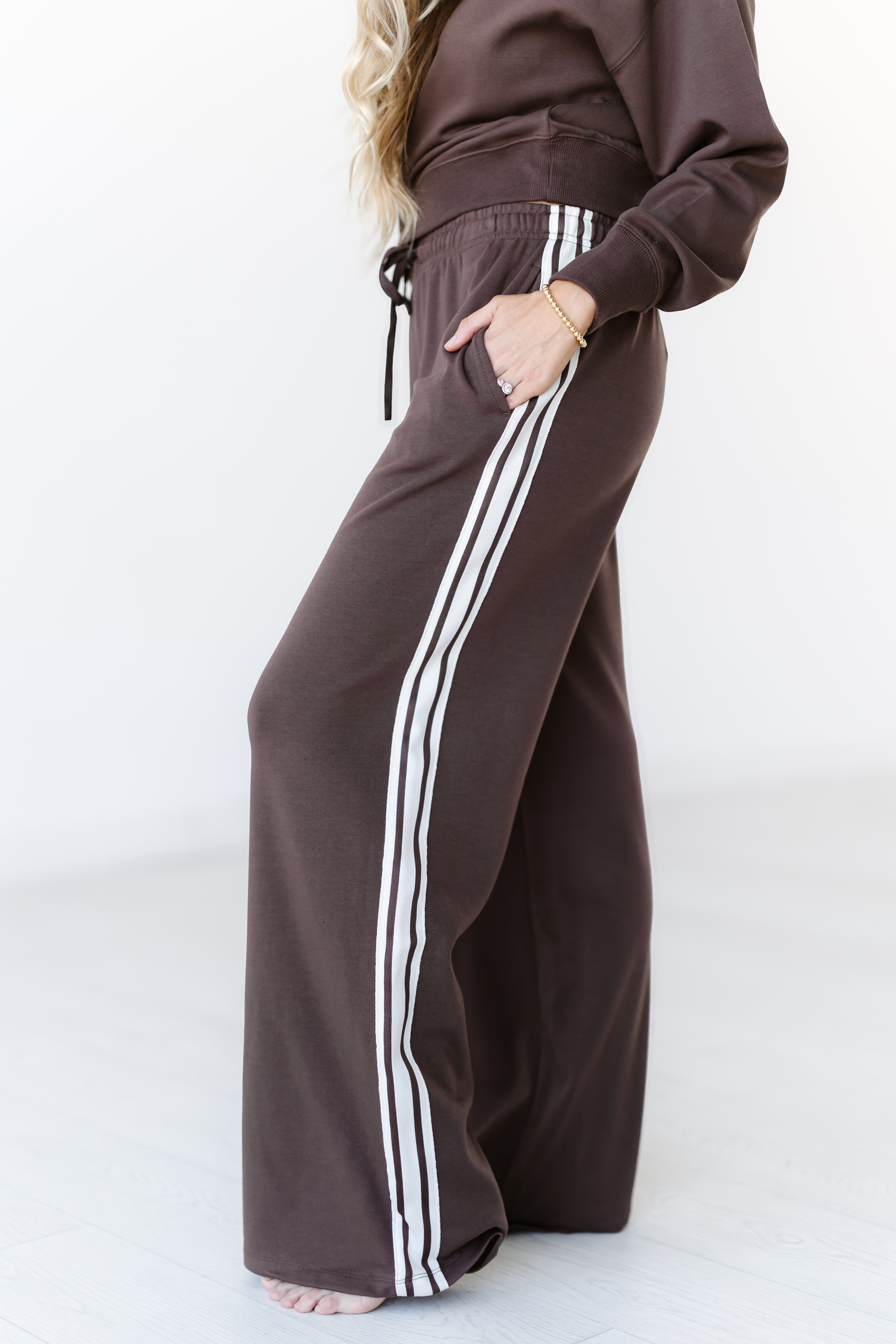 [Z Supply] Rise And Go Pants - Dark Chocolate