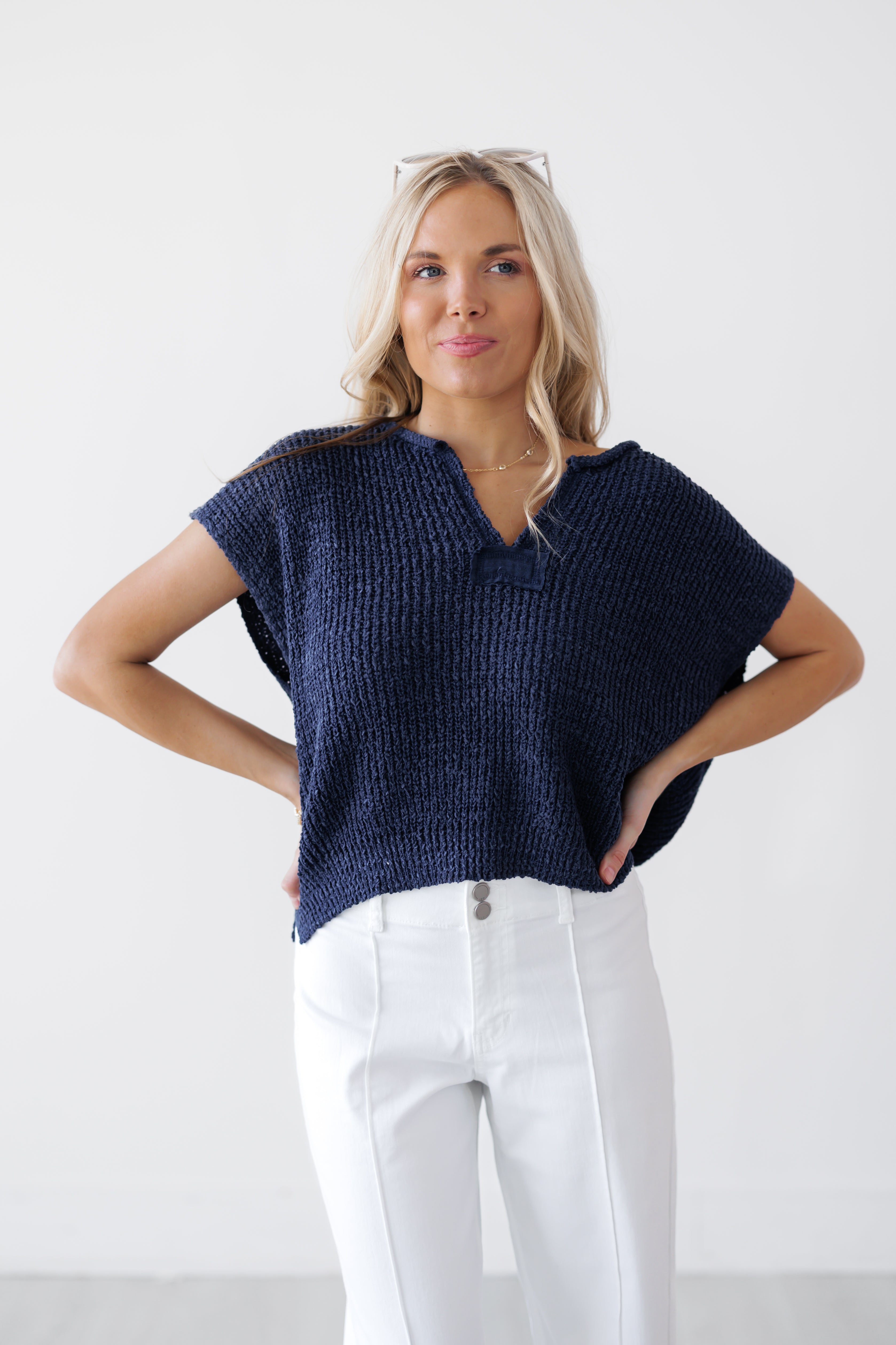 Ready Or Not Top - Navy
