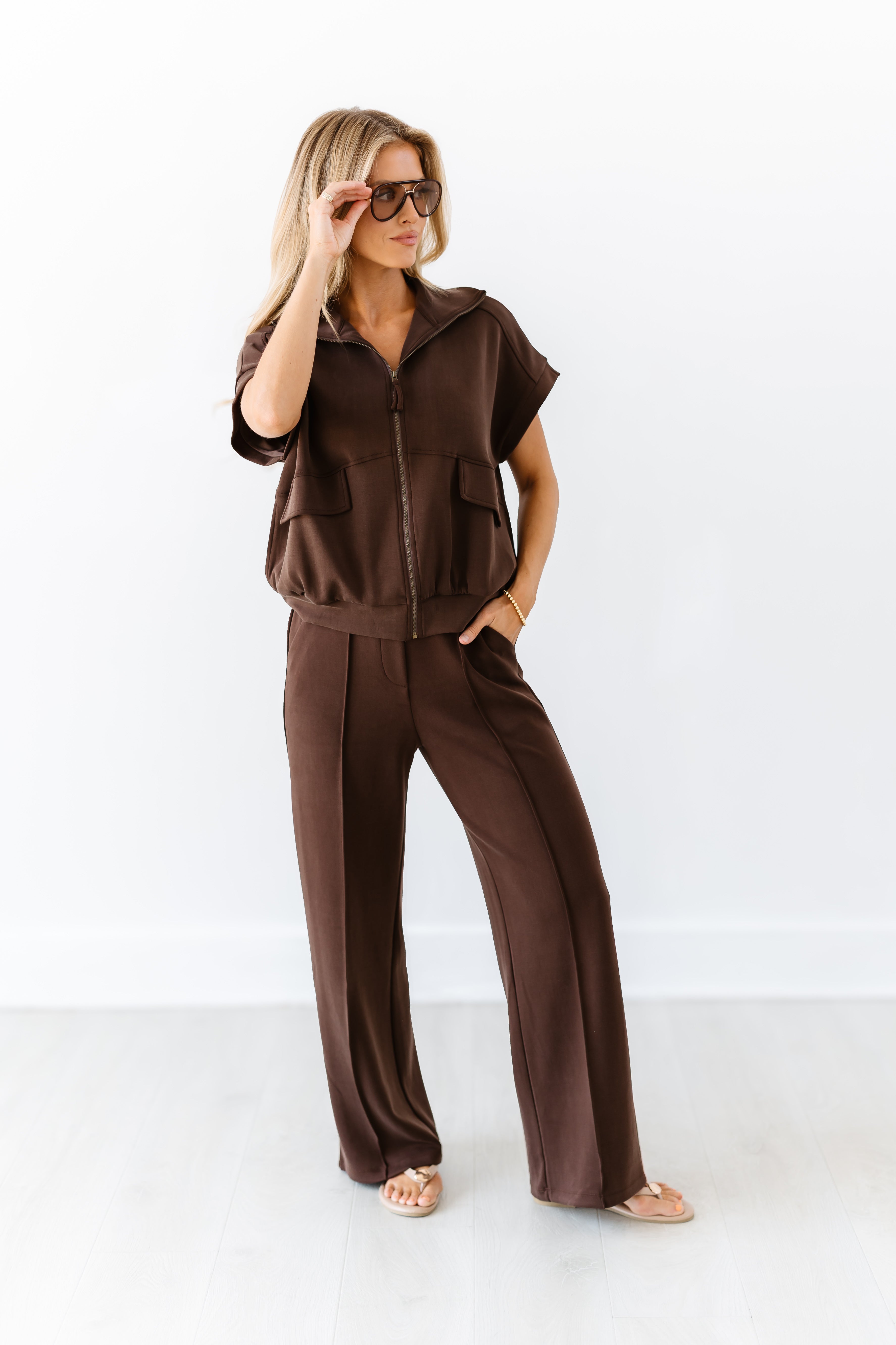 Seaside Escape Vest - Espresso