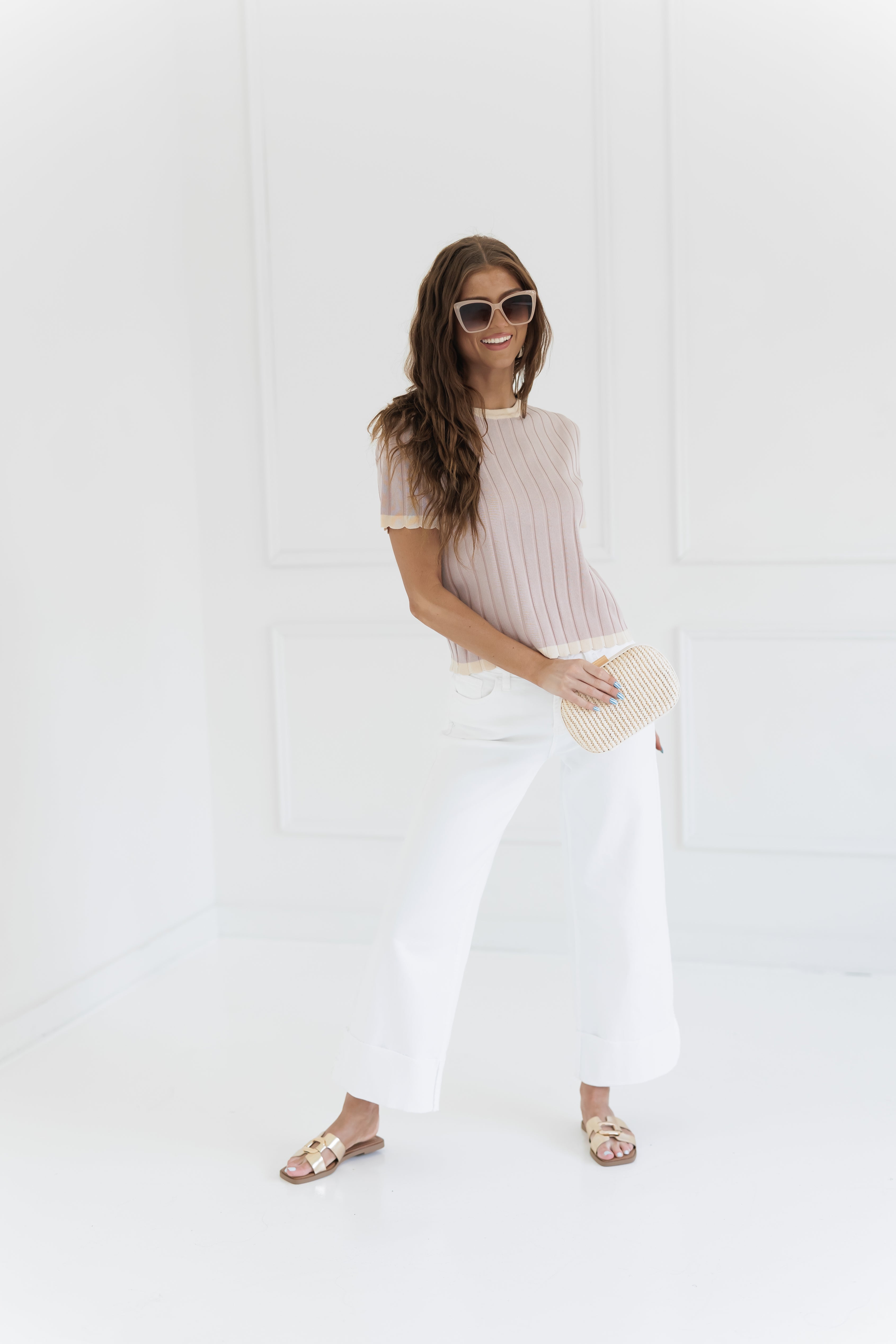 New Day Top - Mauve