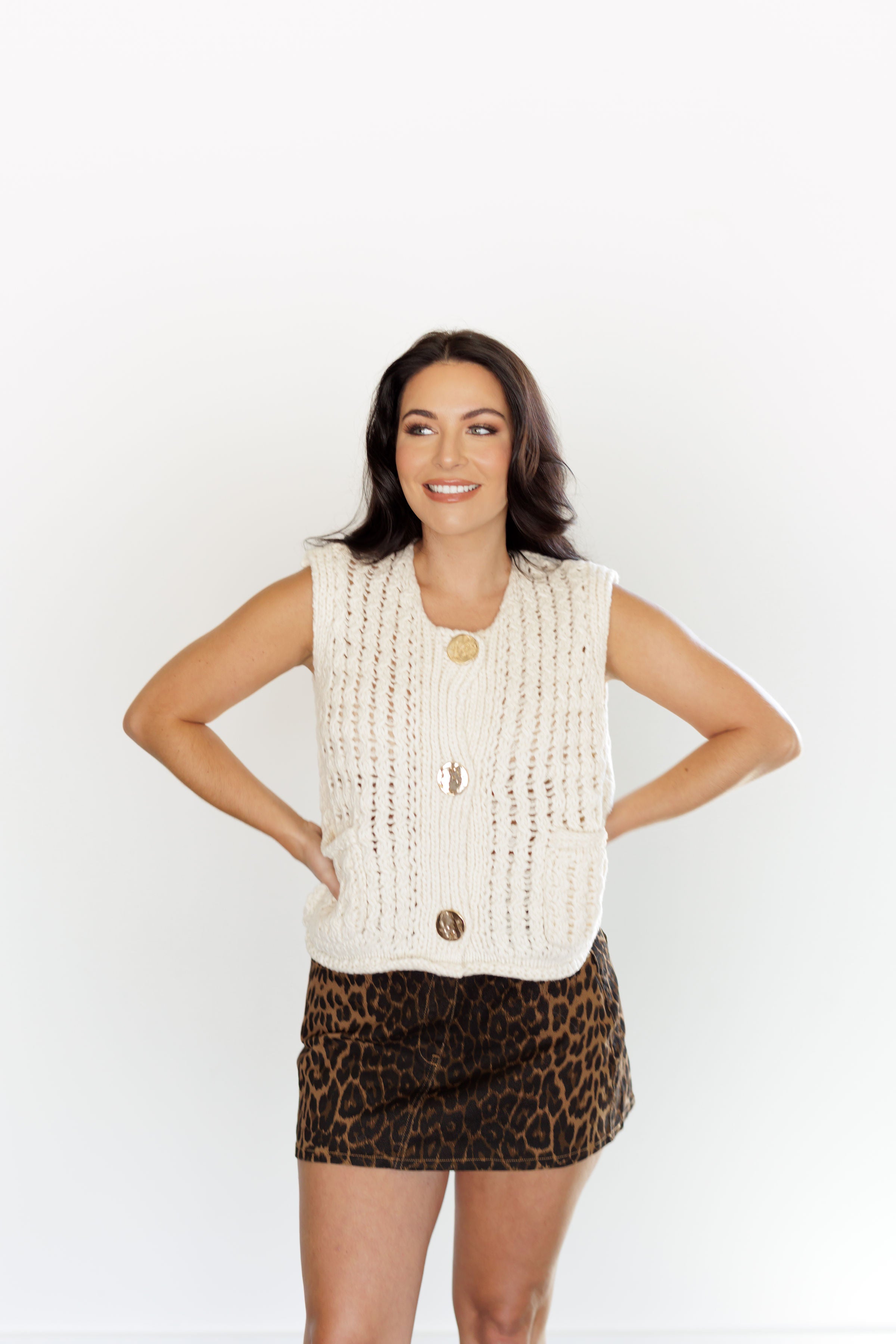 Crisp Evening Vest - FINAL SALE