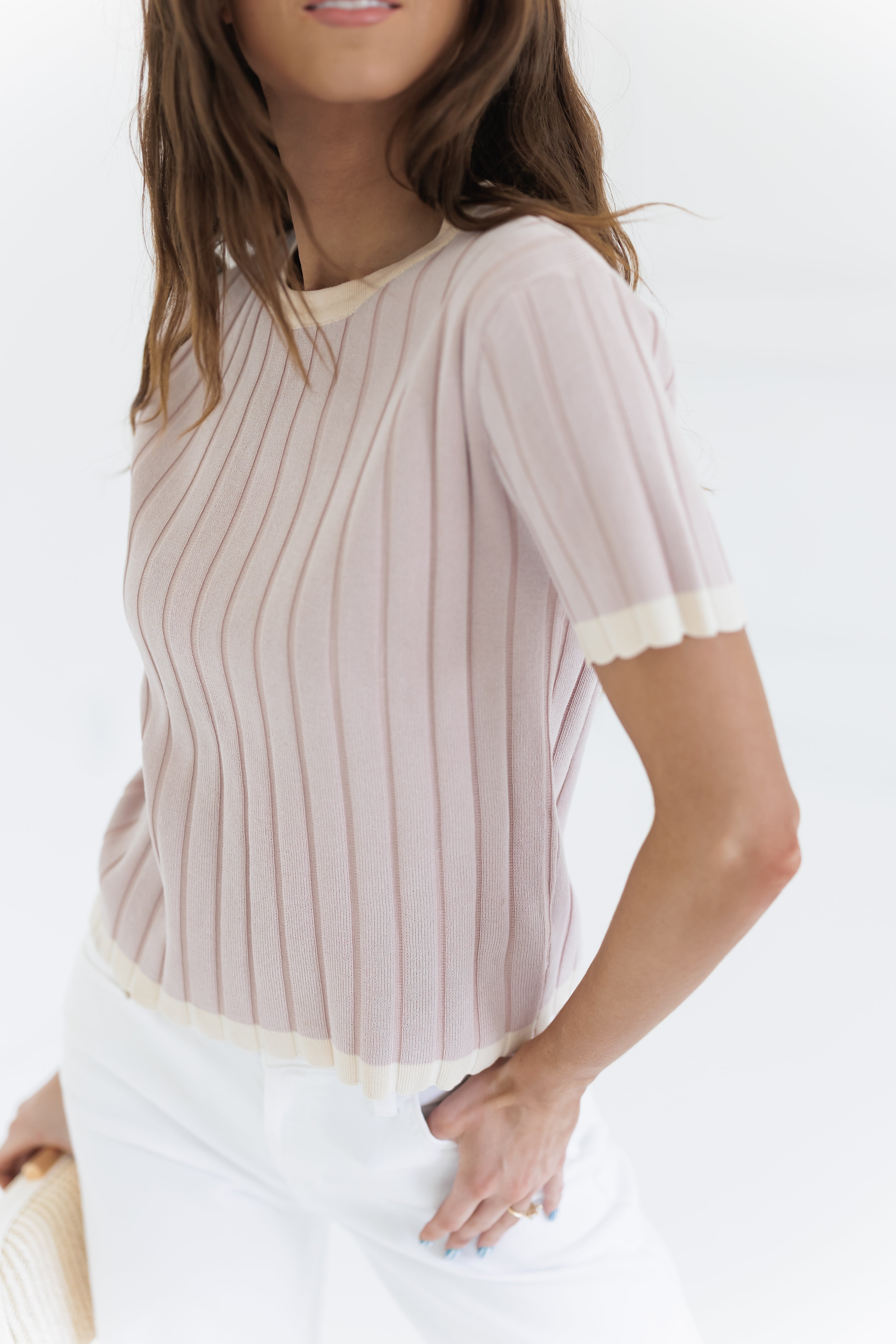 New Day Top - Mauve