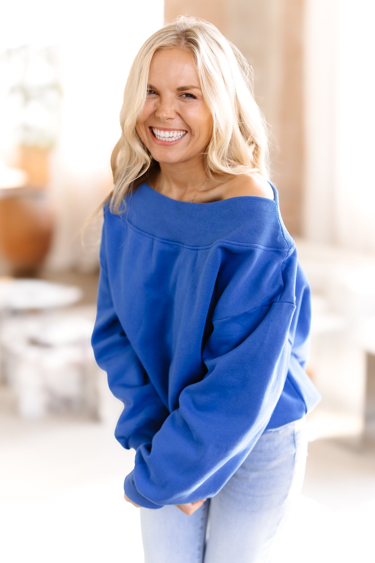 Make It Count Sweatshirt - Royal