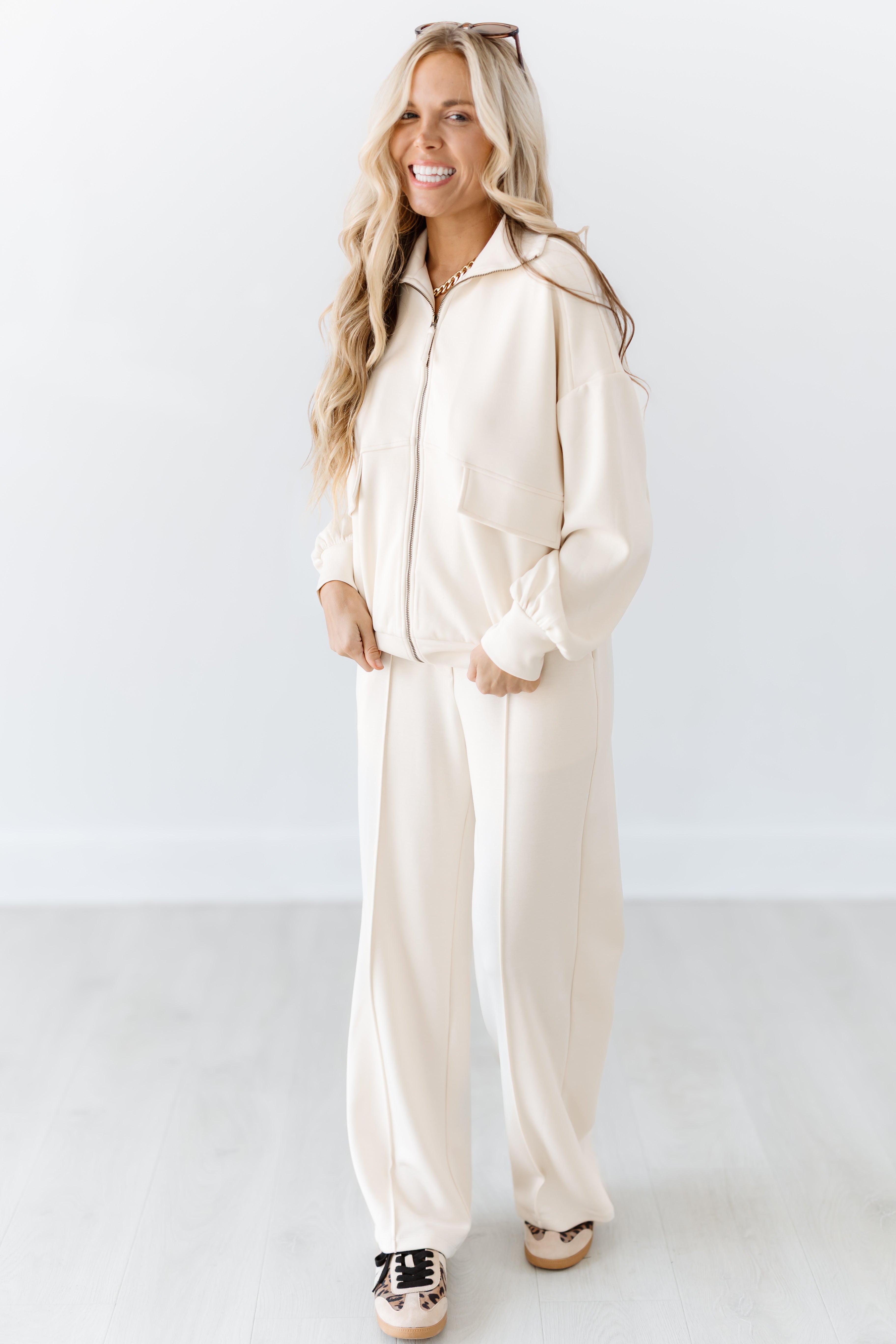 Edge Of Night Jacket - Ecru