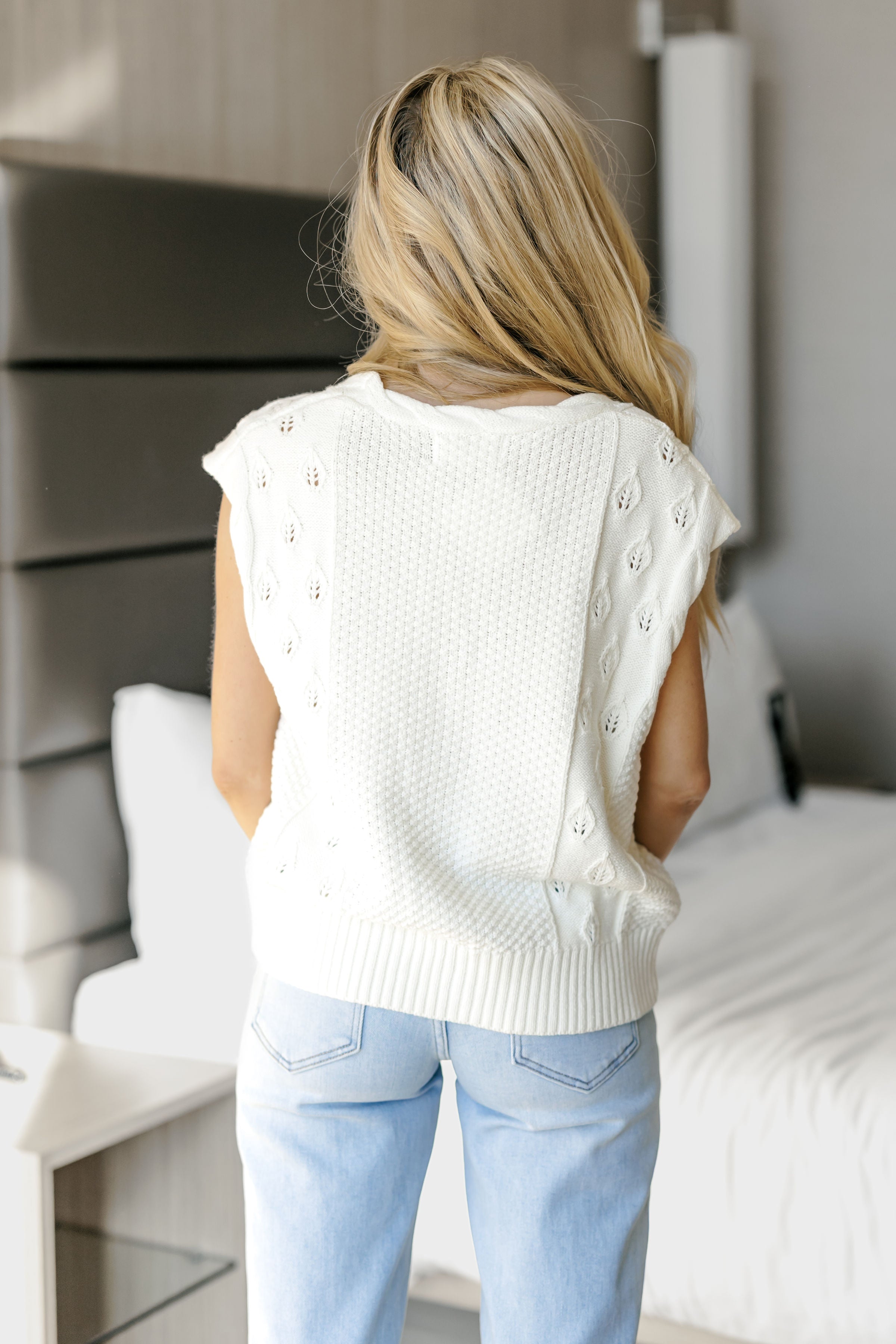 Just Keep Going Sweater Vest - FINAL SALE