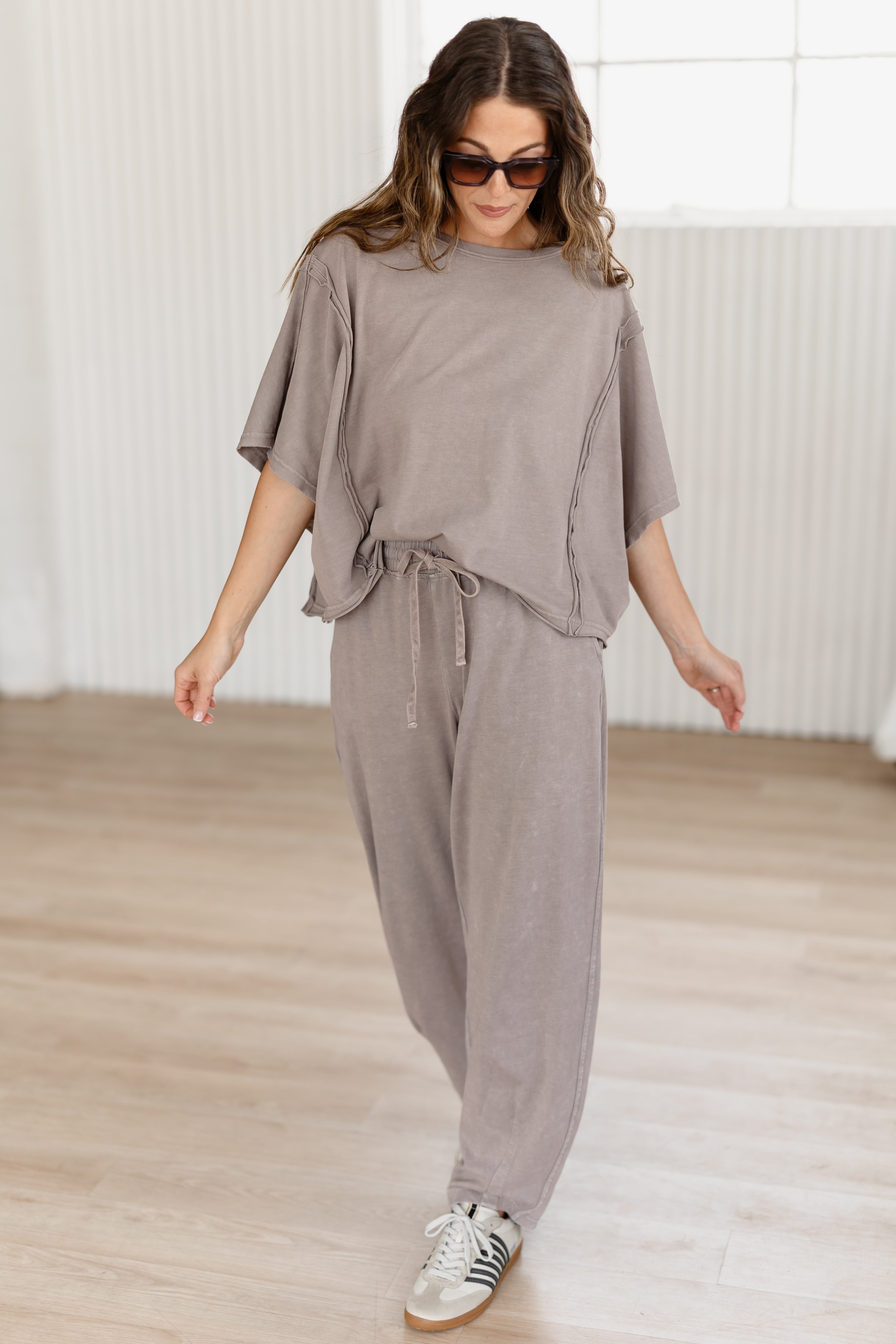 Adventure Awaits Pants - Mocha