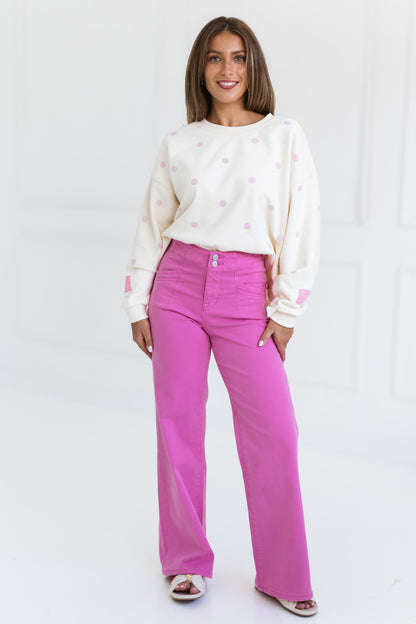 Walker High Rise Wide Leg Jeans