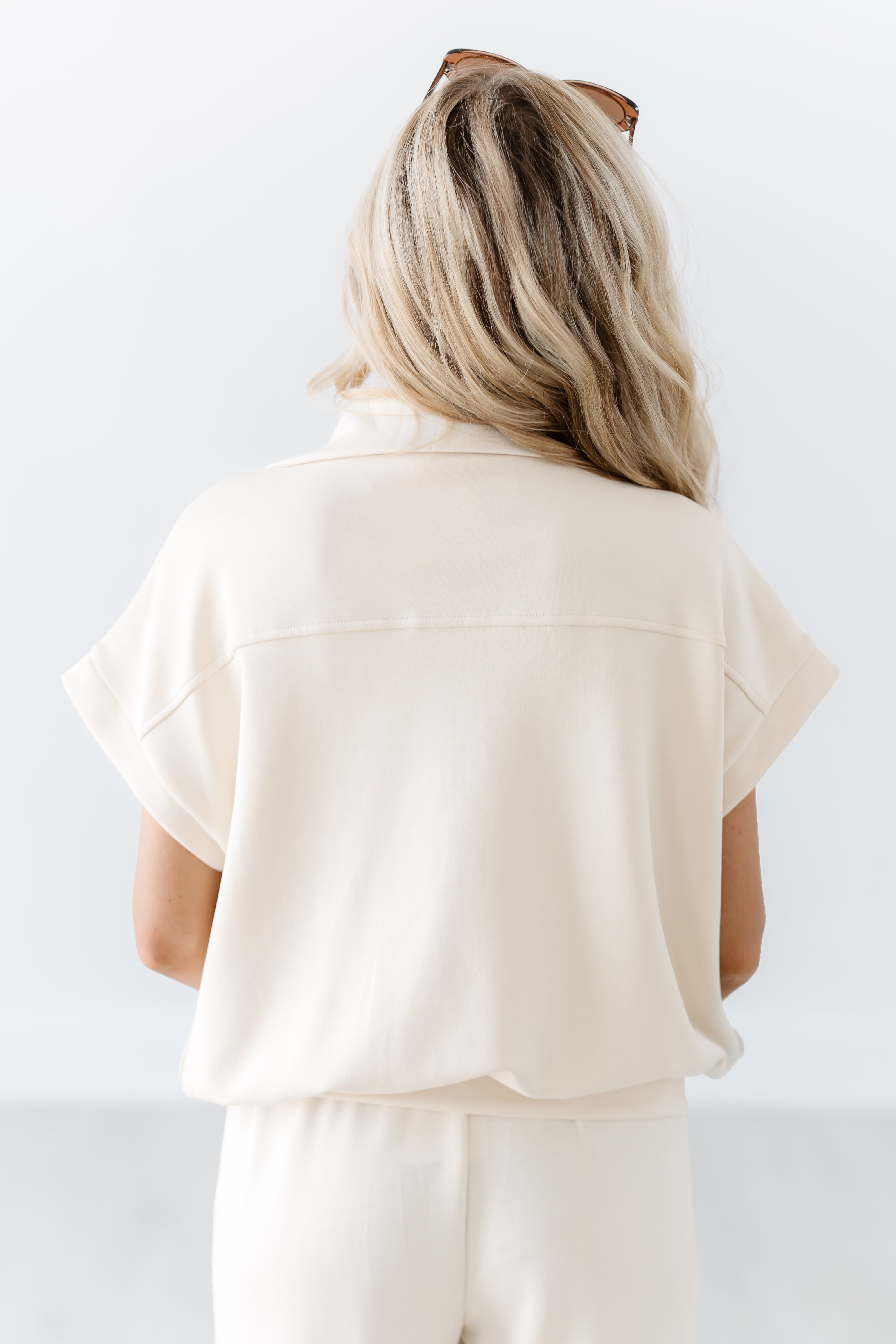 Seaside Escape Vest - Ecru