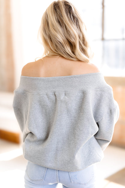 Make It Count Sweatshirt - Grey