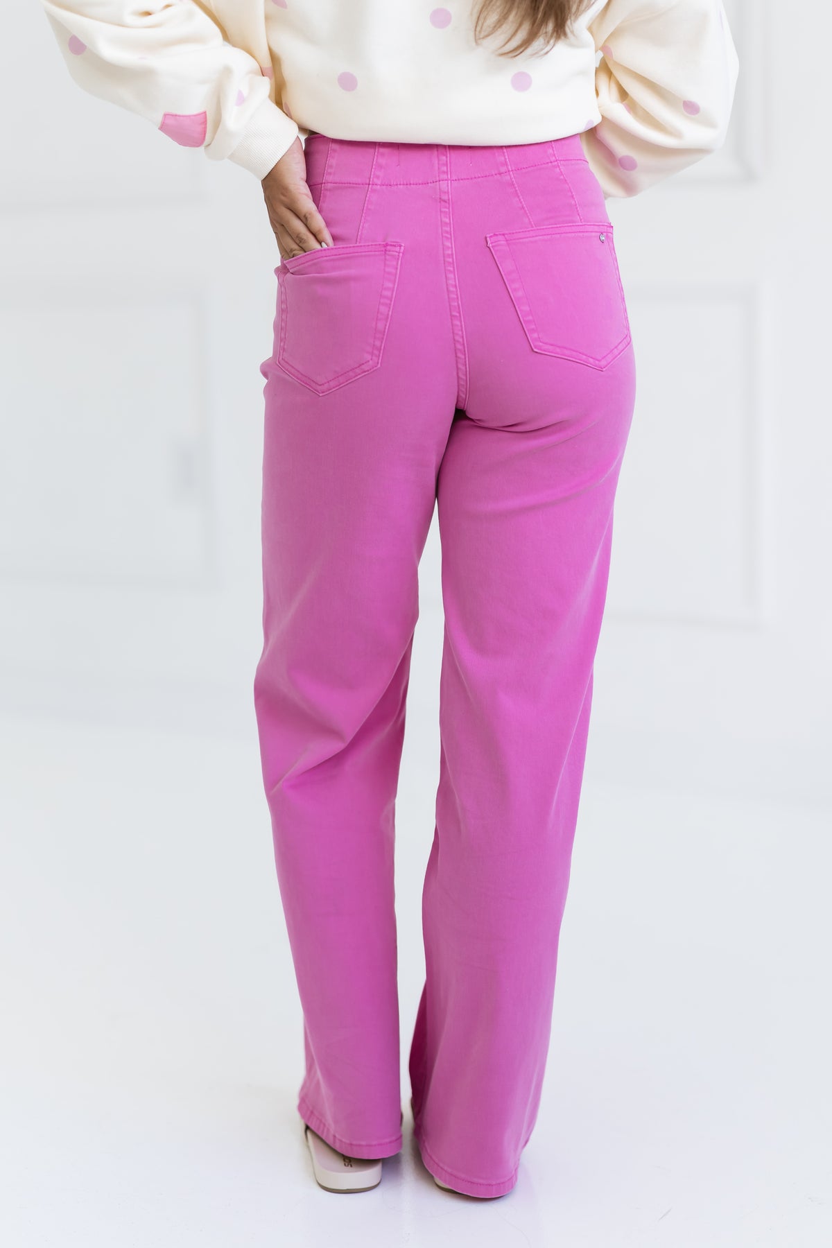 Walker High Rise Wide Leg Jeans