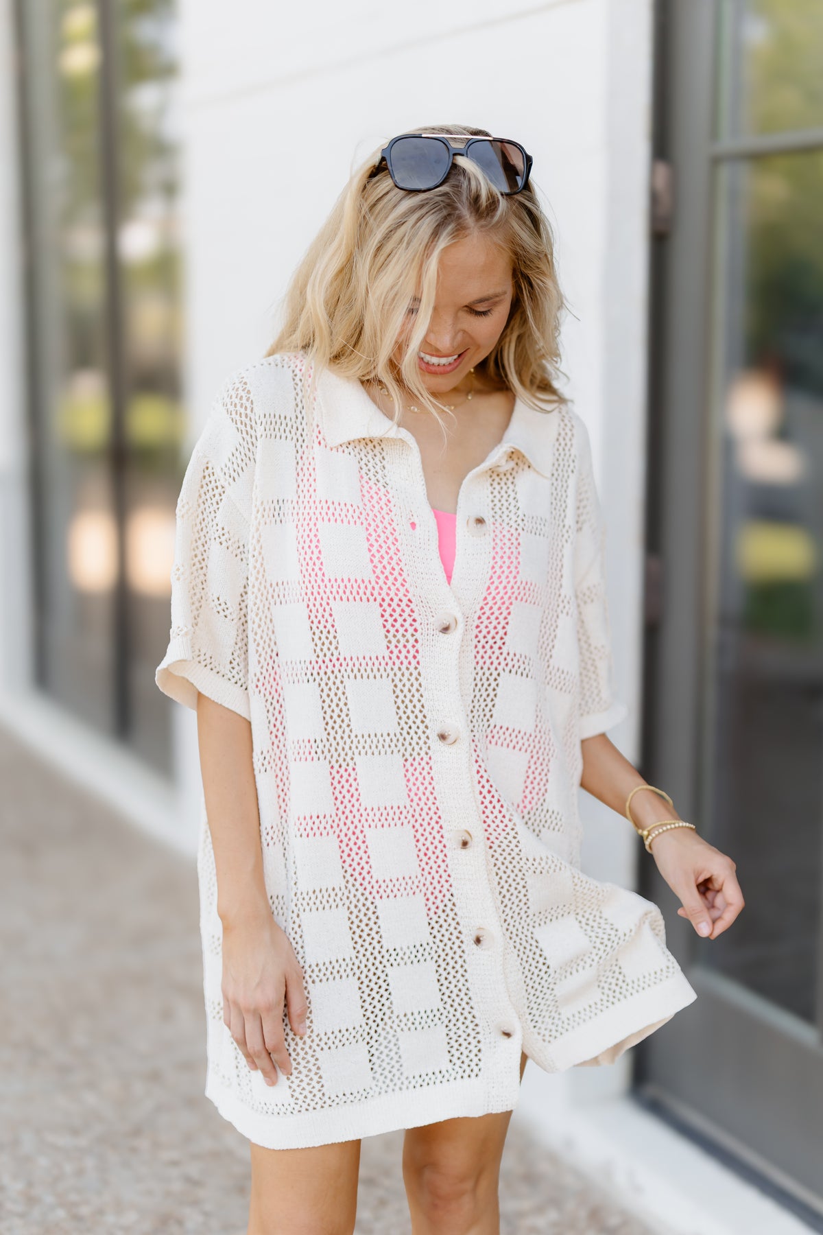 Saltwater Dream Shirt Dress - FINAL SALE