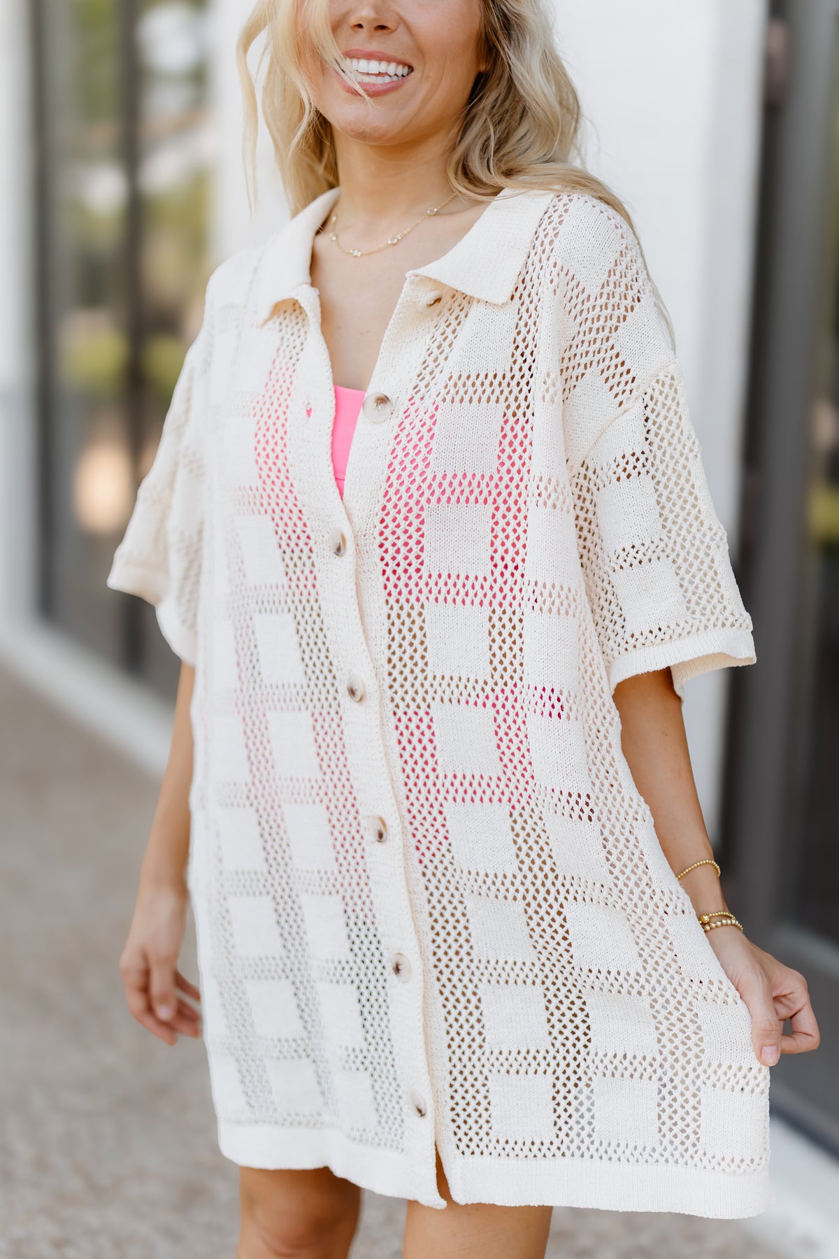Saltwater Dream Shirt Dress - FINAL SALE
