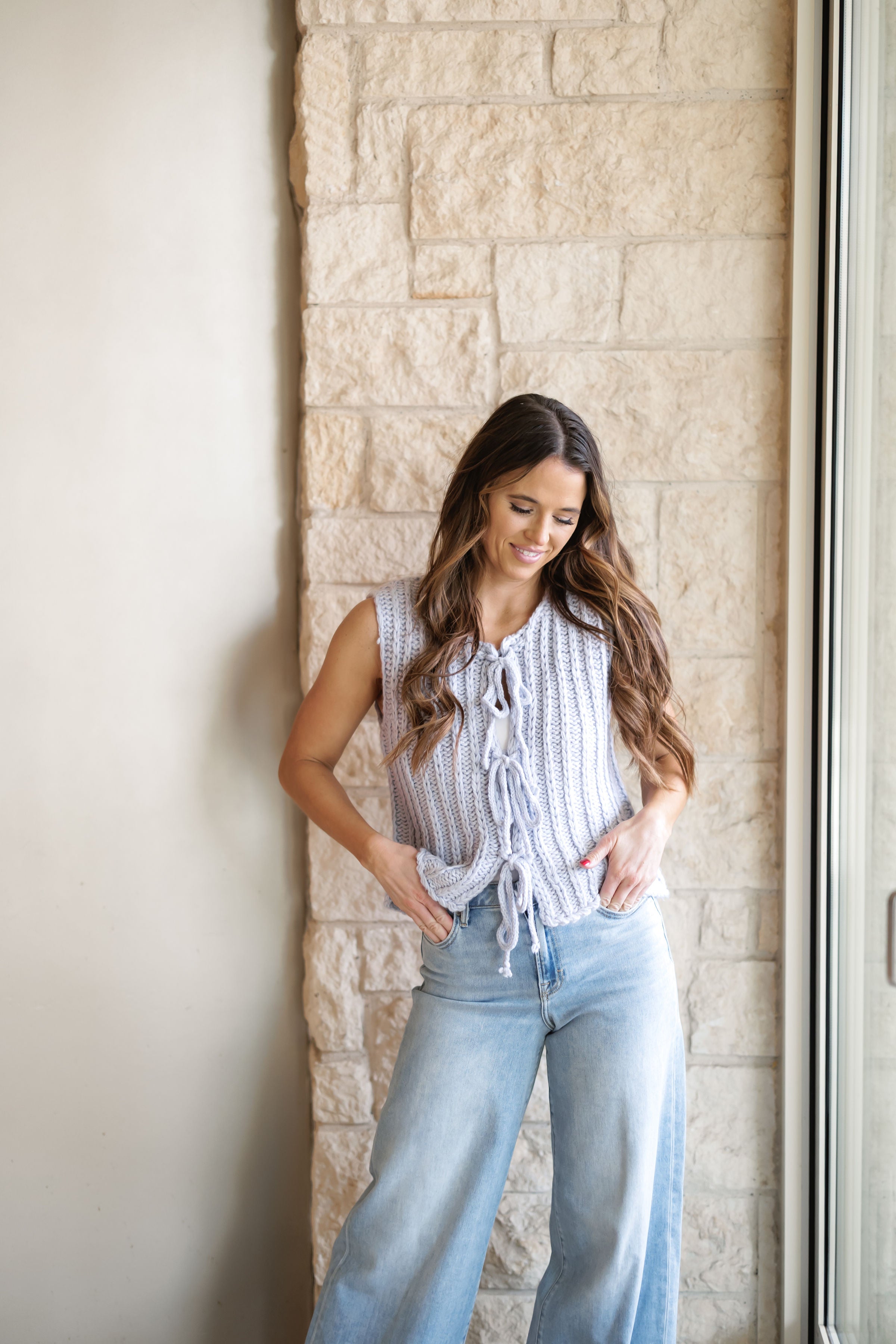 Steady And Calm Sweater Vest