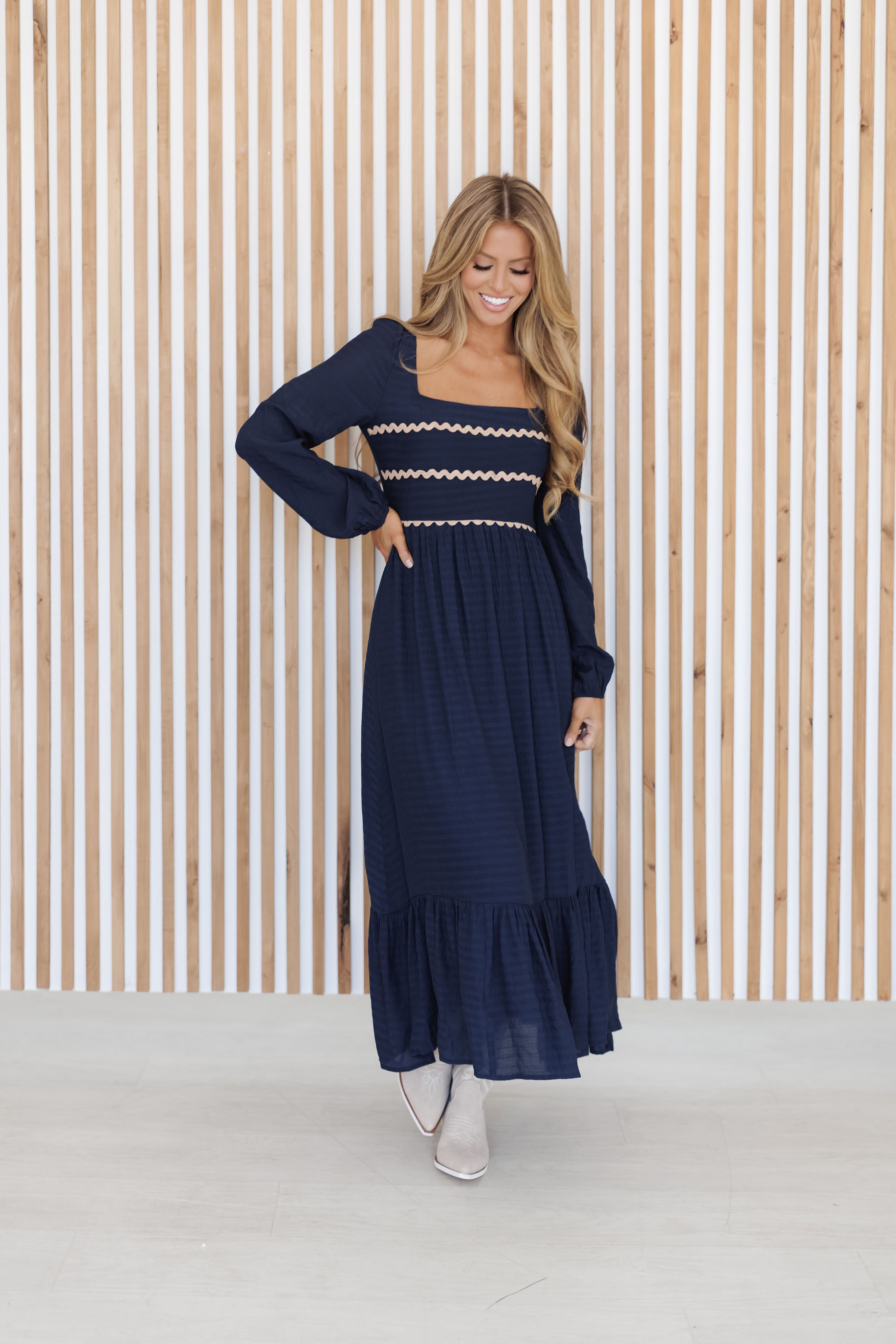 Wynn Dress - DK Navy