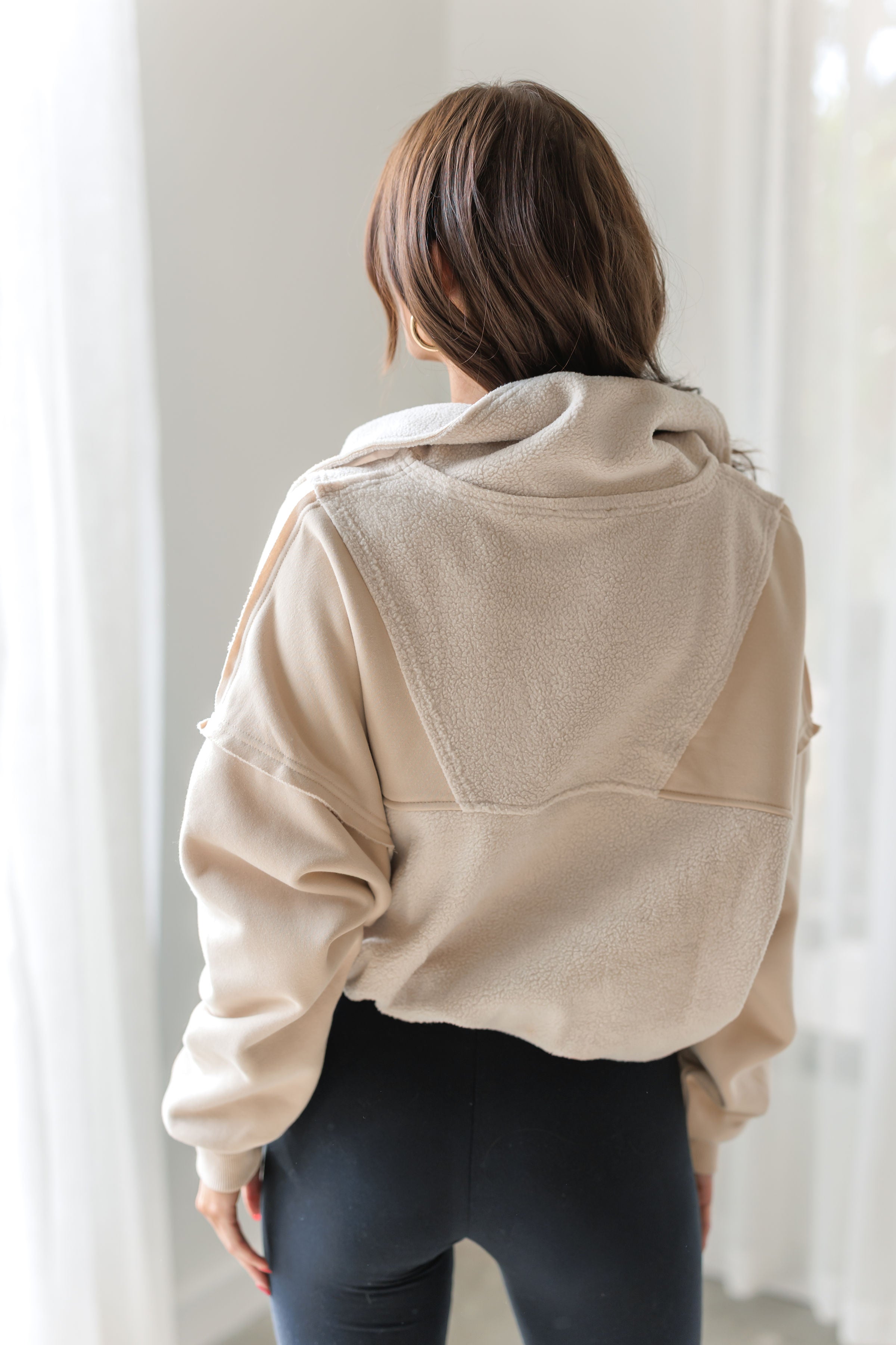 Cozy Core Pullover - Cream