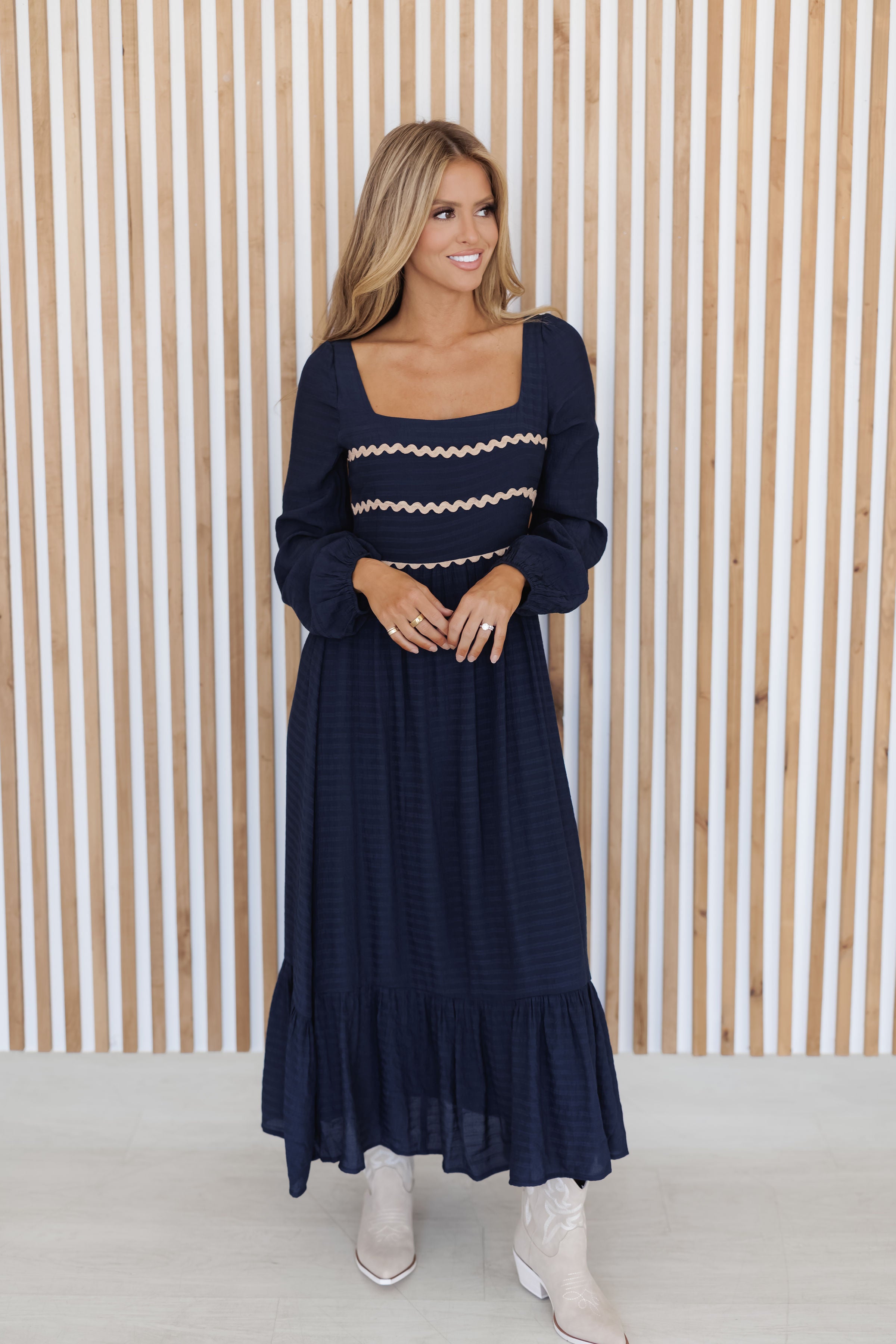 Wynn Dress - DK Navy