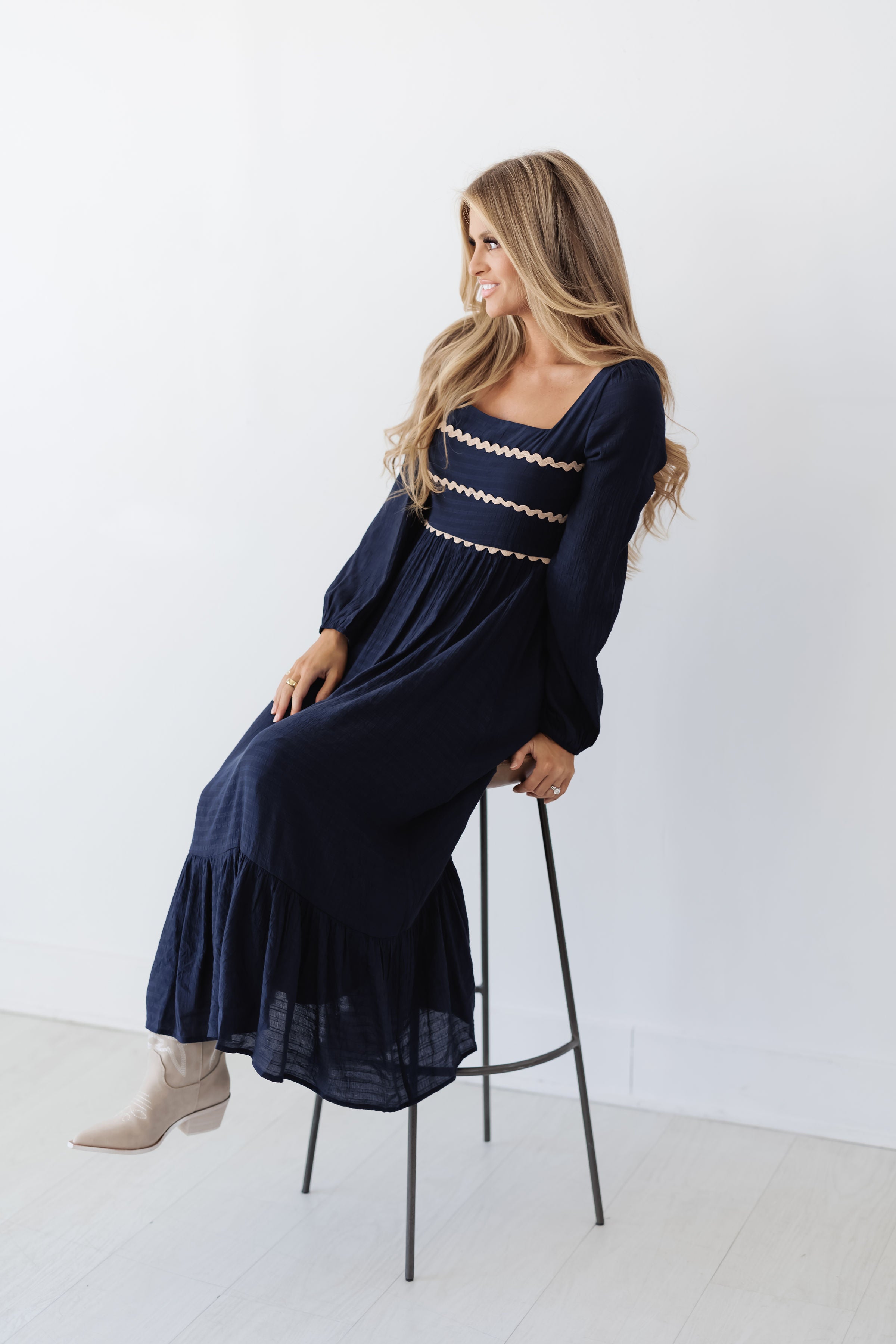 Wynn Dress - DK Navy