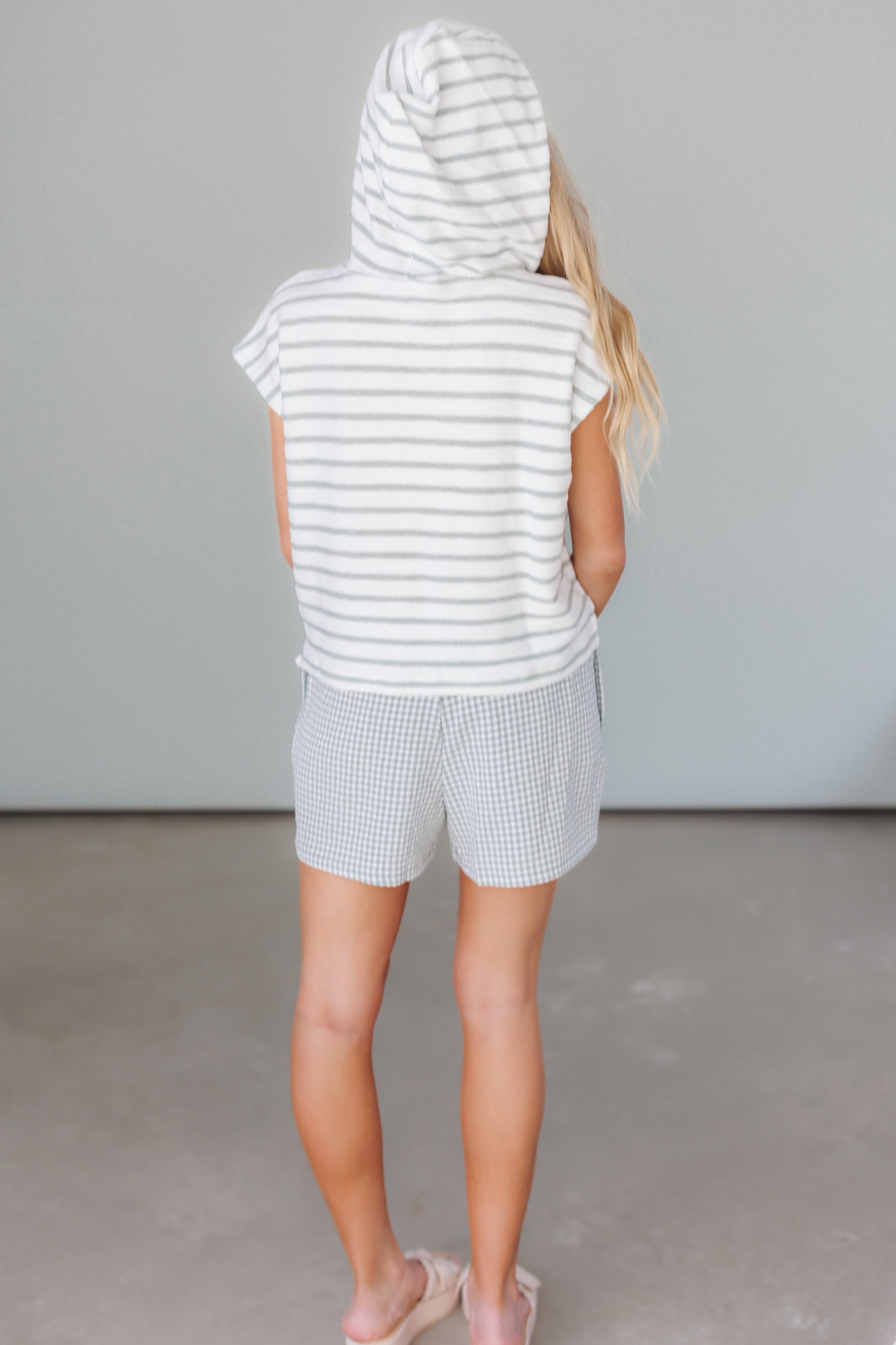 Calm And Ready Hooded Top