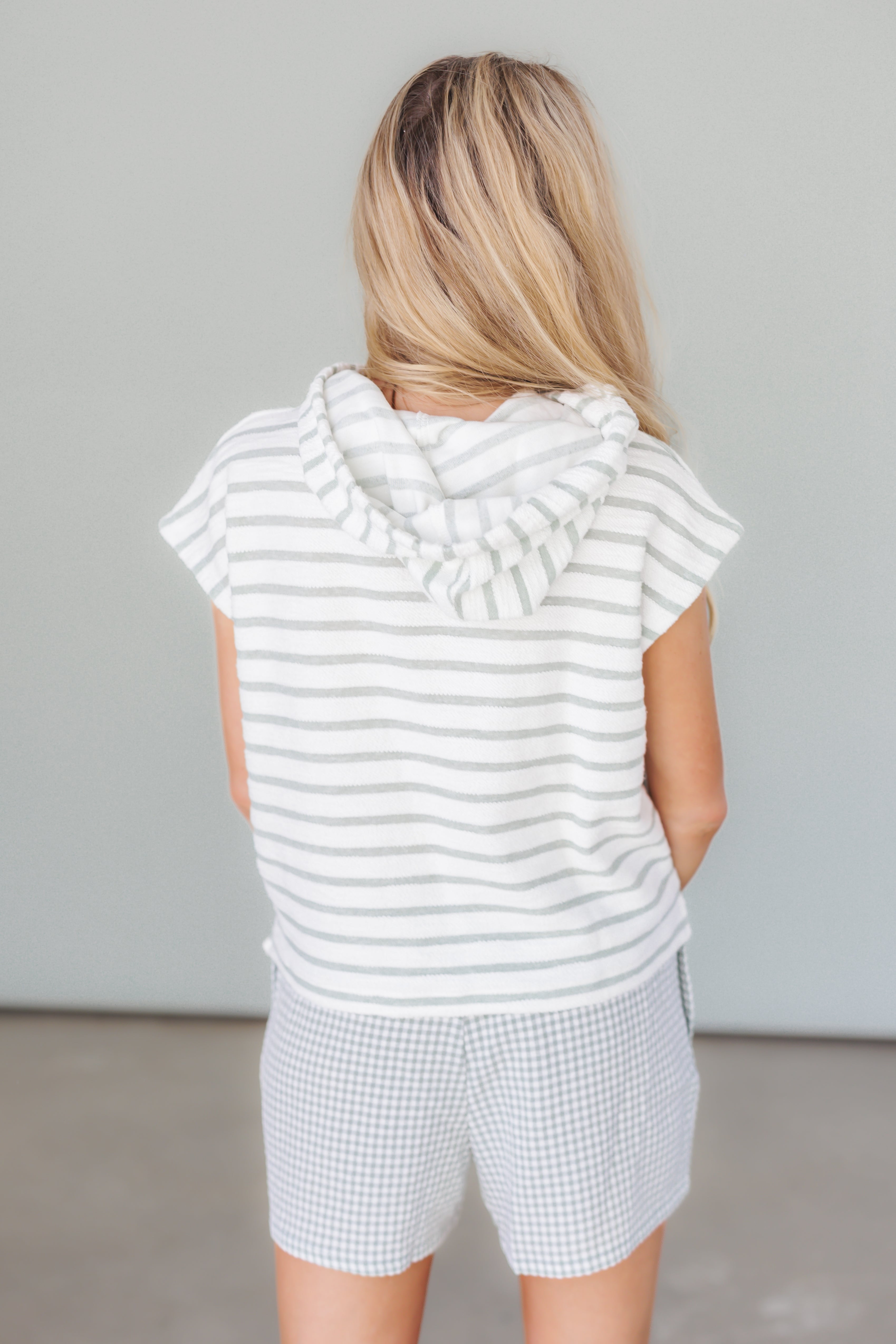 Calm And Ready Hooded Top