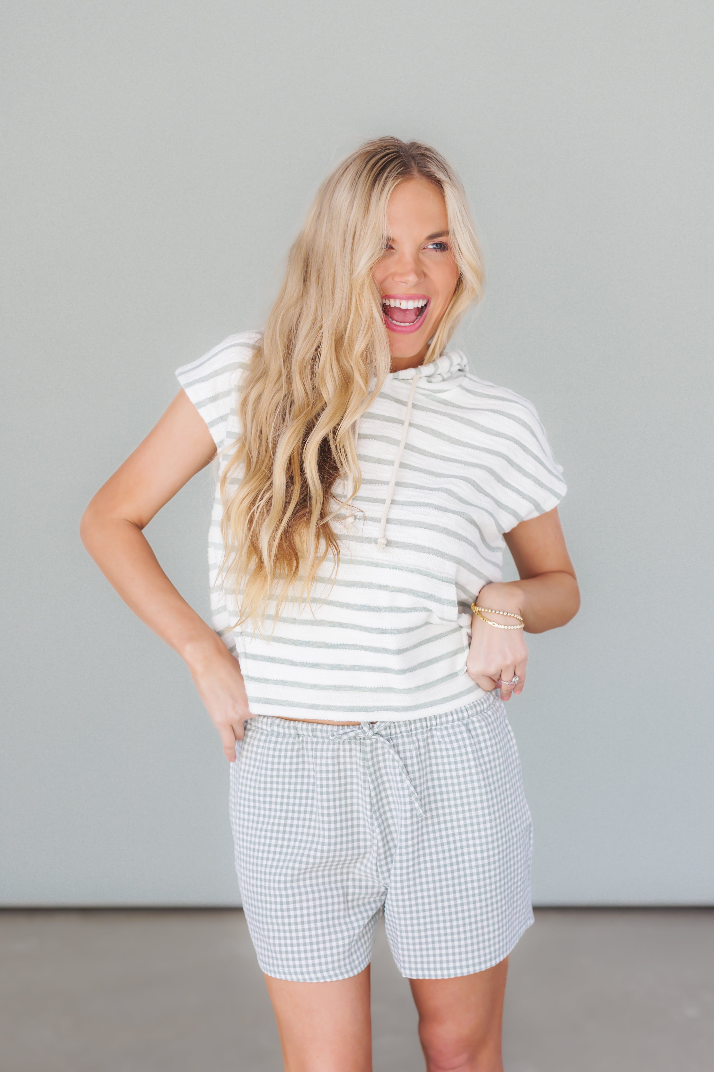 Calm And Ready Hooded Top