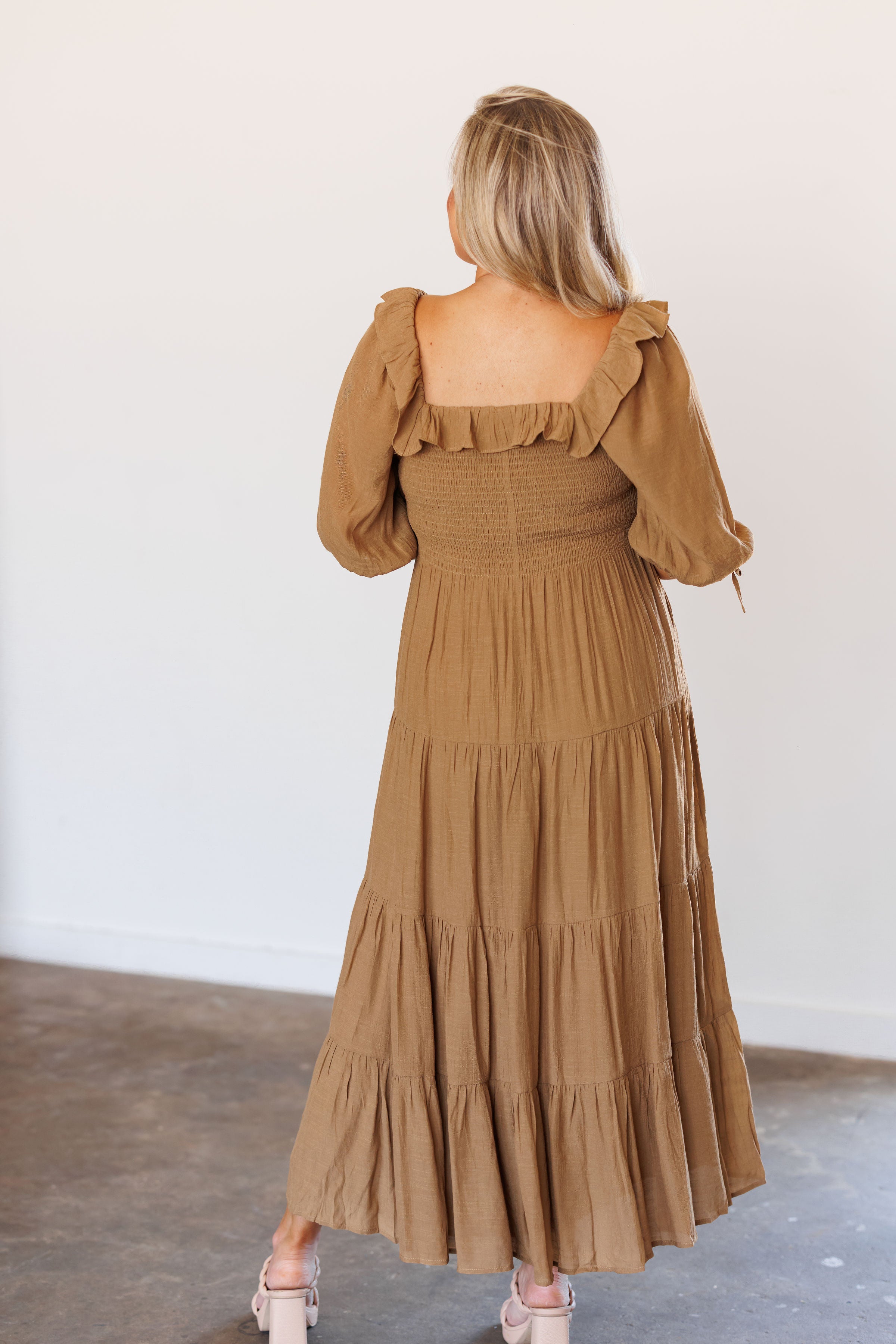 Marissa Dress - Toast