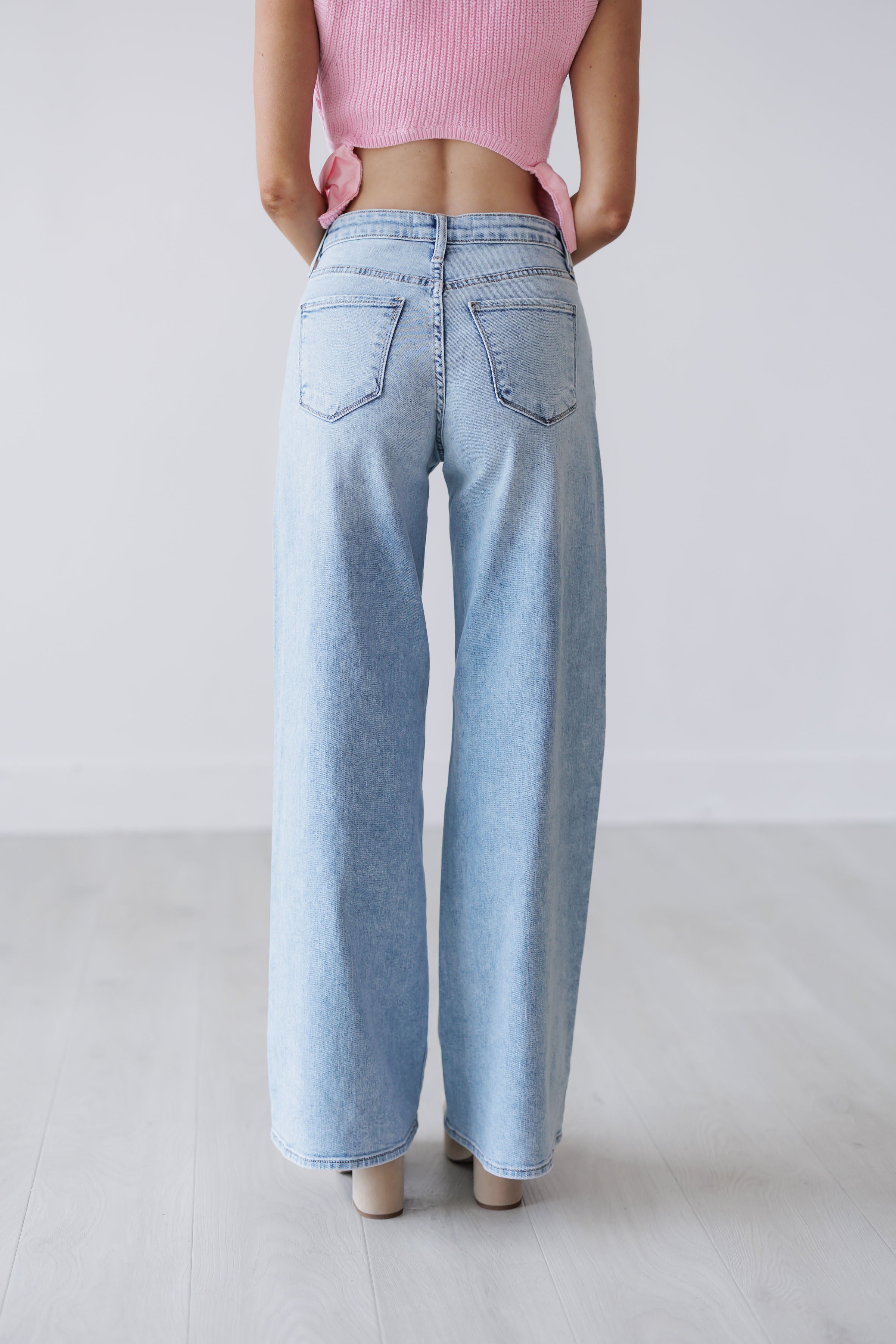 Brooks Stretchy Wide Leg Jeans - FINAL SALE