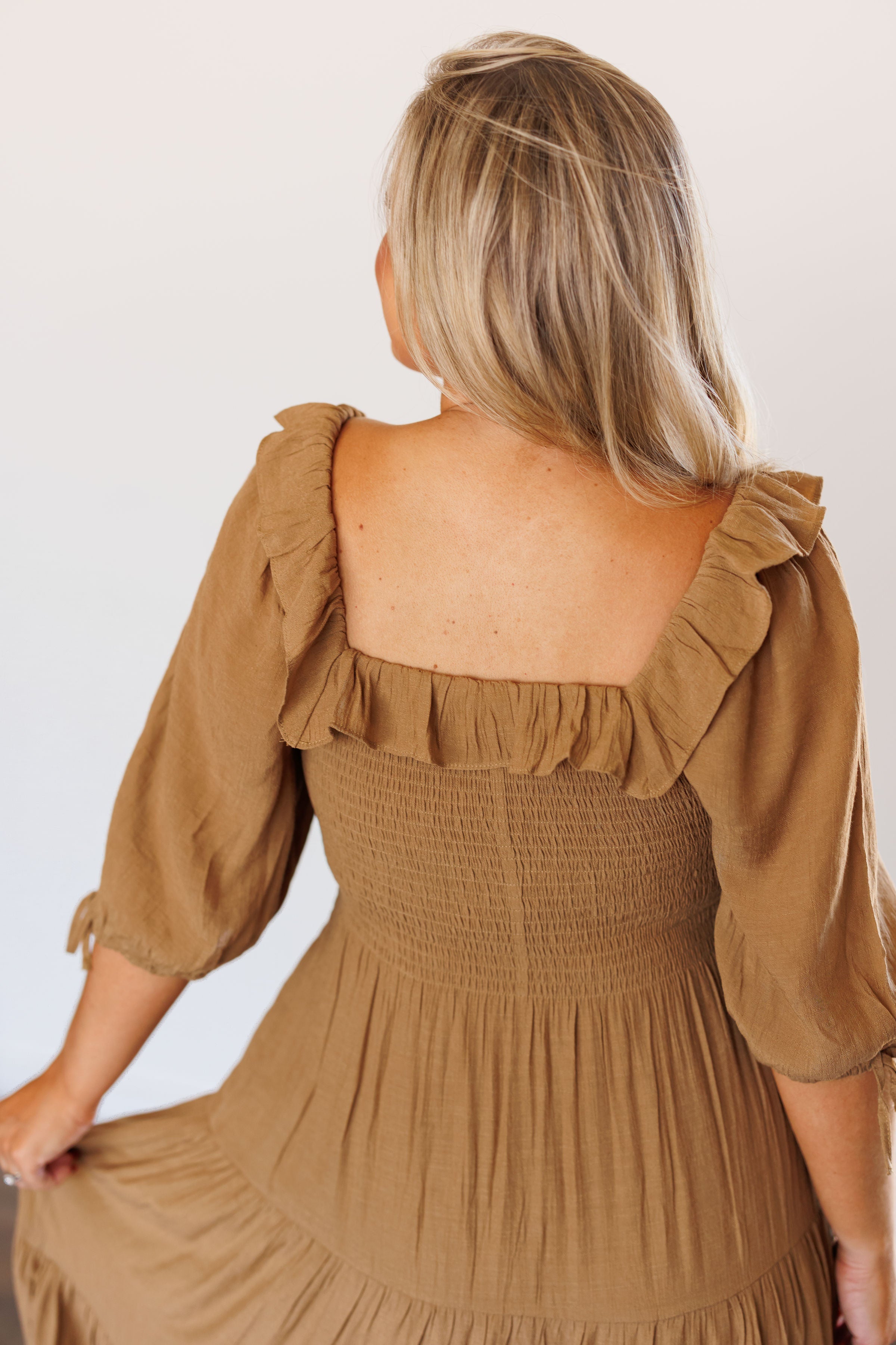 Marissa Dress - Toast