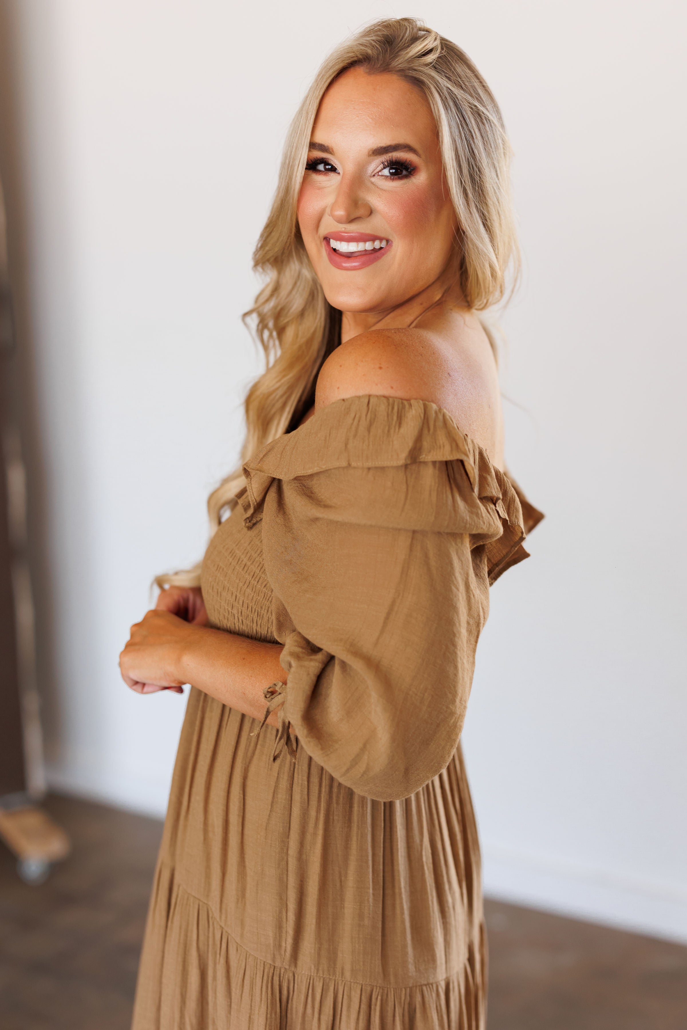 Marissa Dress - Toast