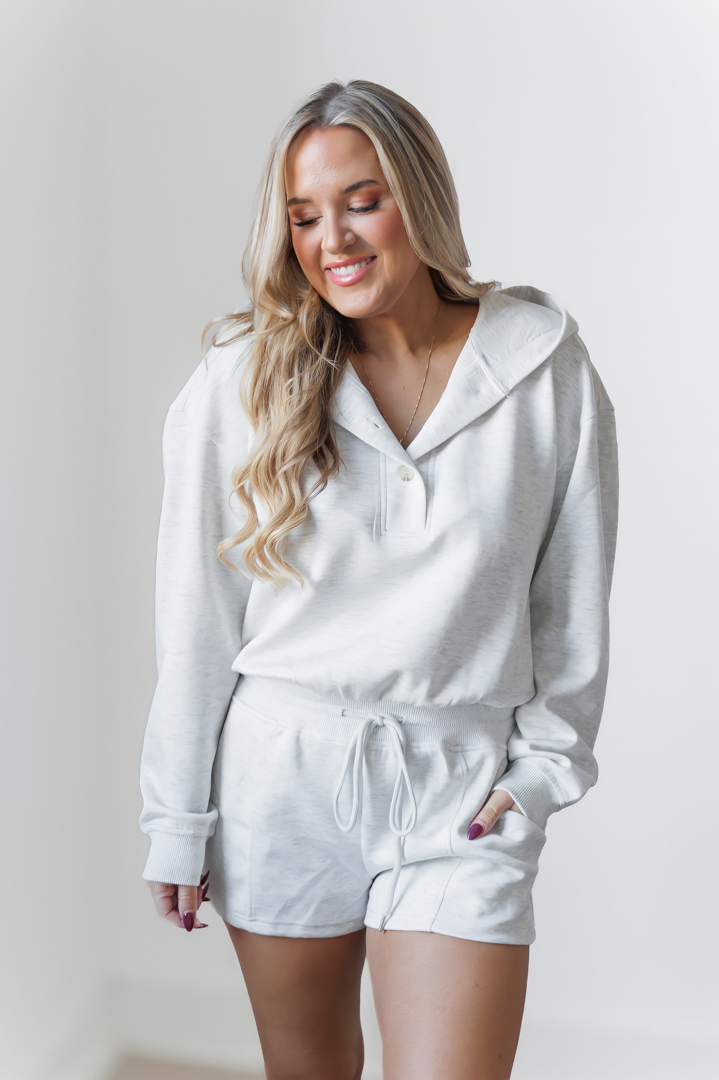 Soft Chill Hoodie Romper