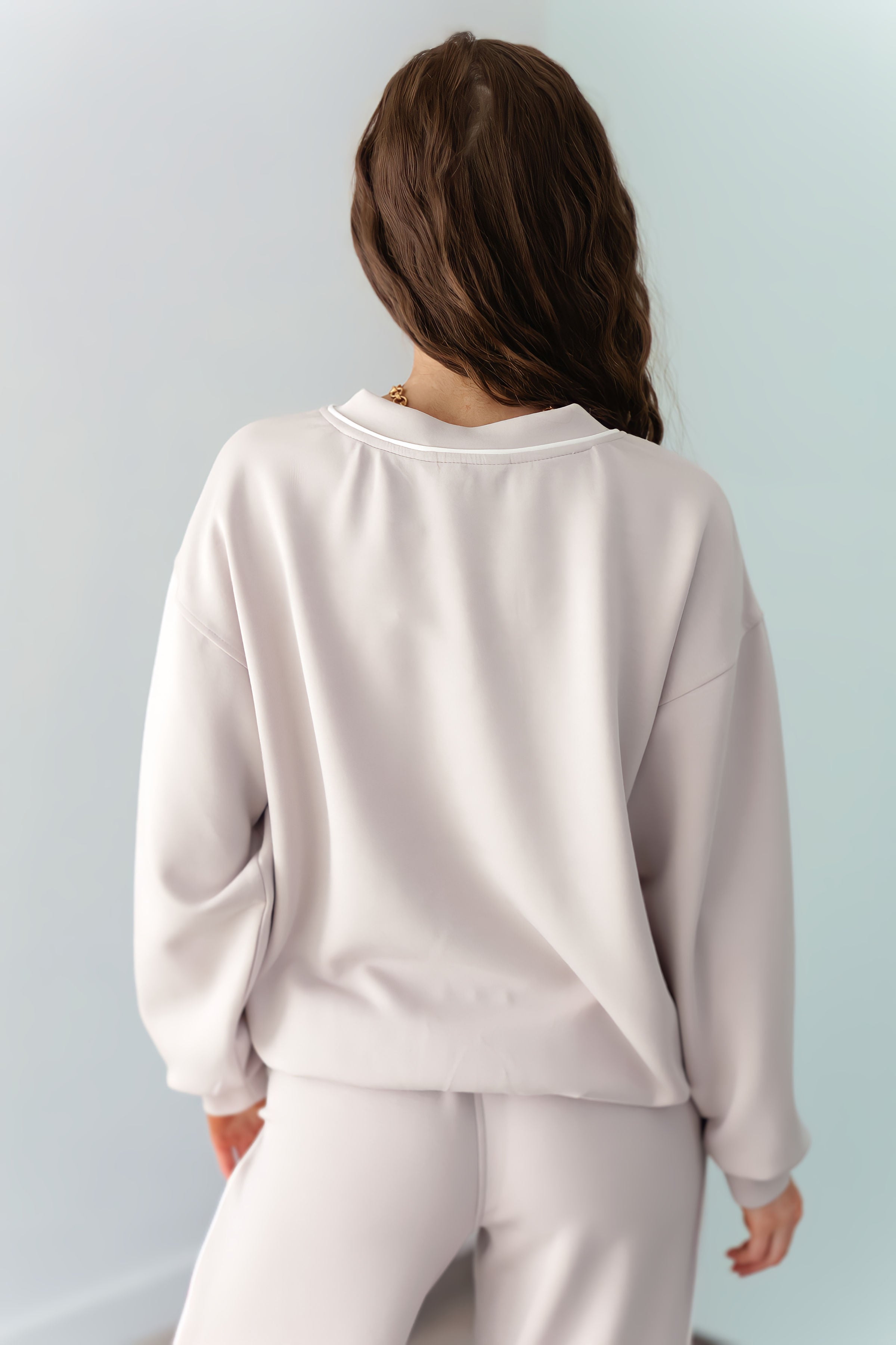 Keep The Vision Top - Mocha/Cream