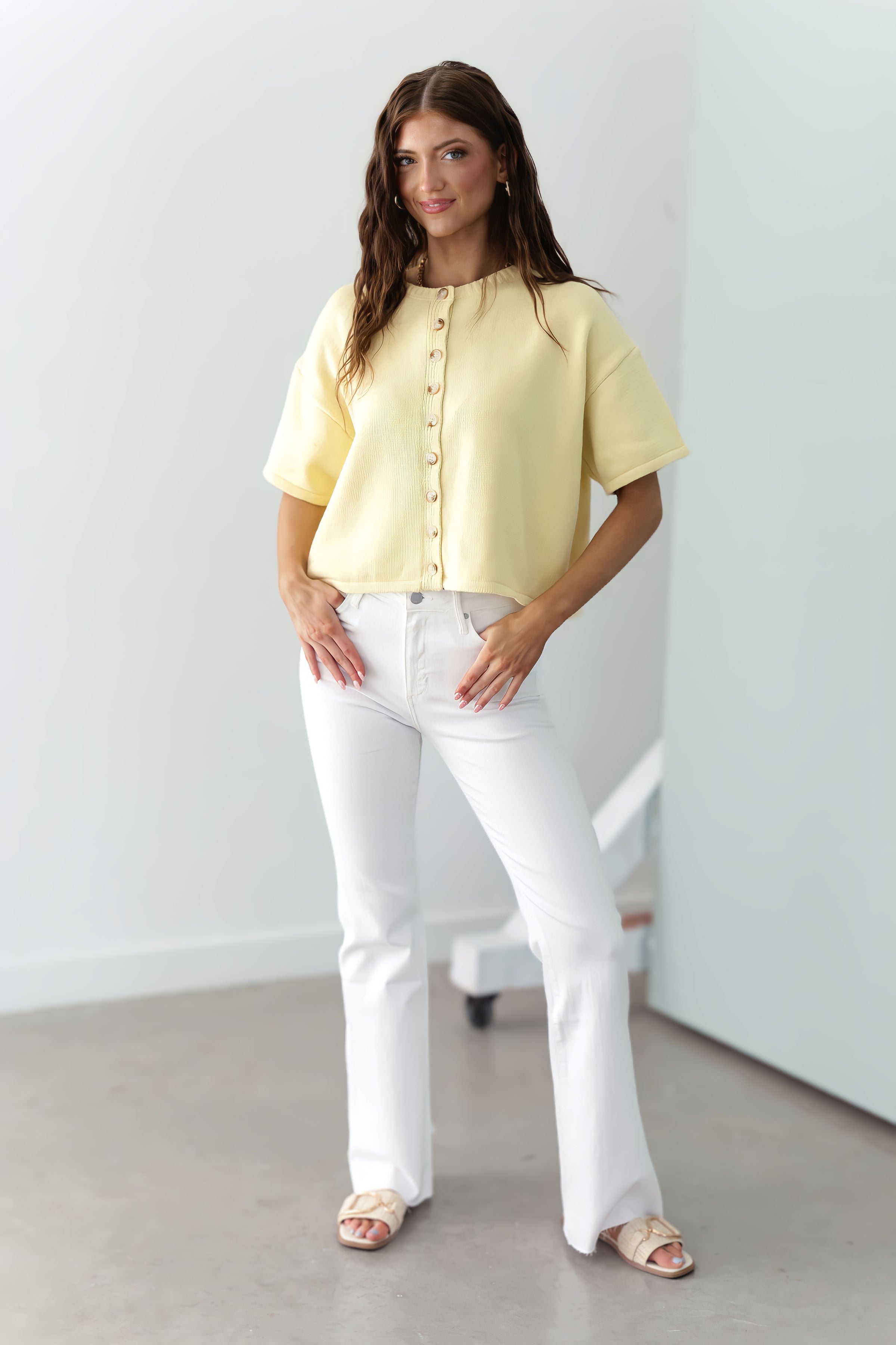 Step Into Now Sweater Top