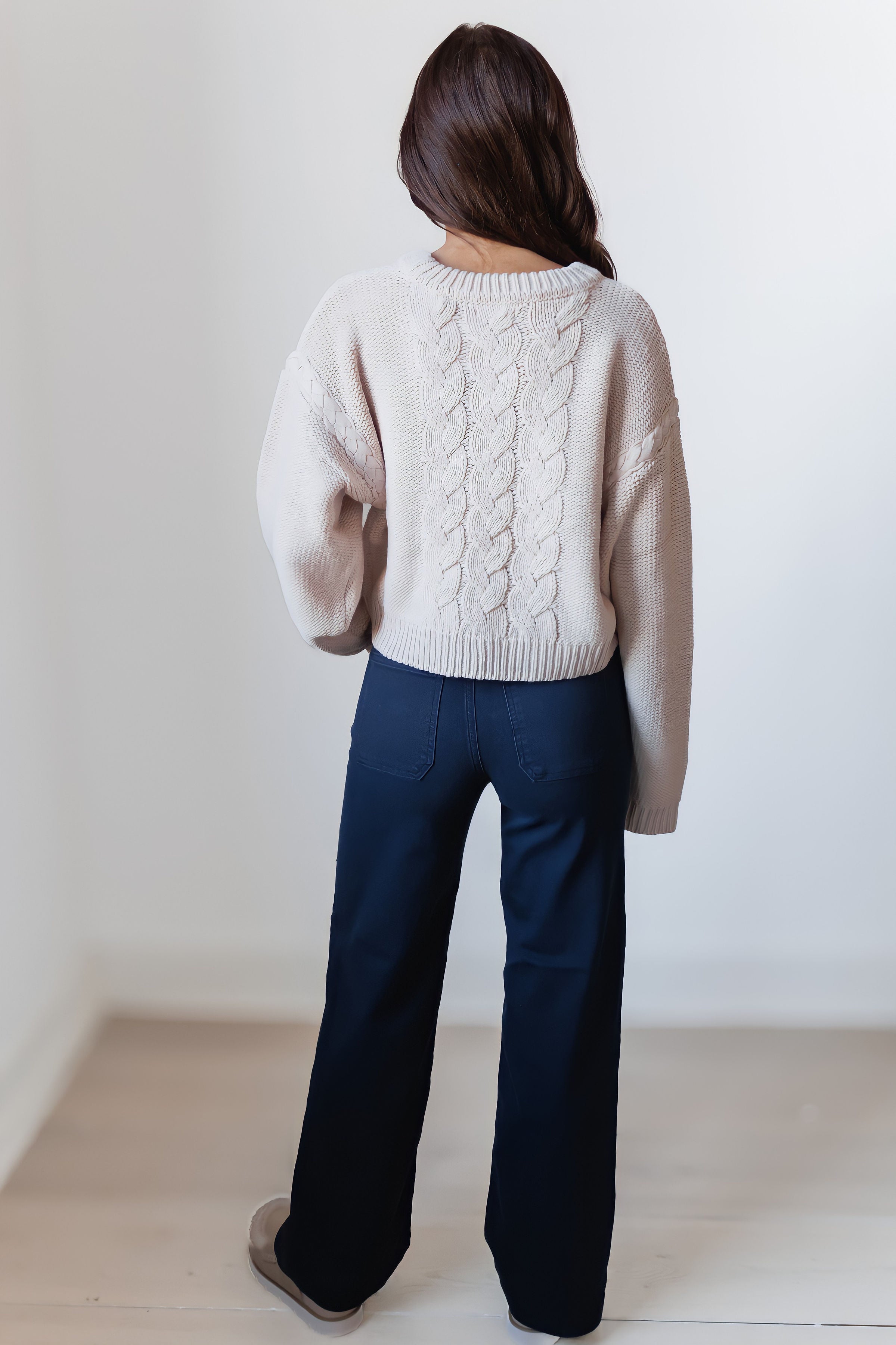 Reese Cable Knit Sweater