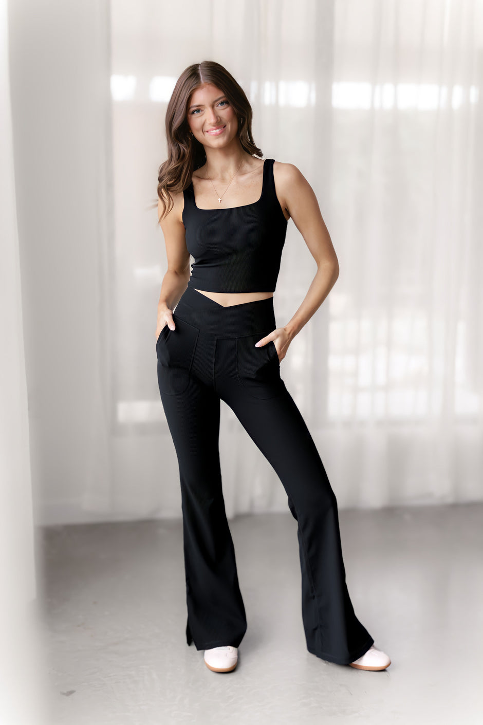 Here To Stay Crop Top - FINAL SALE
