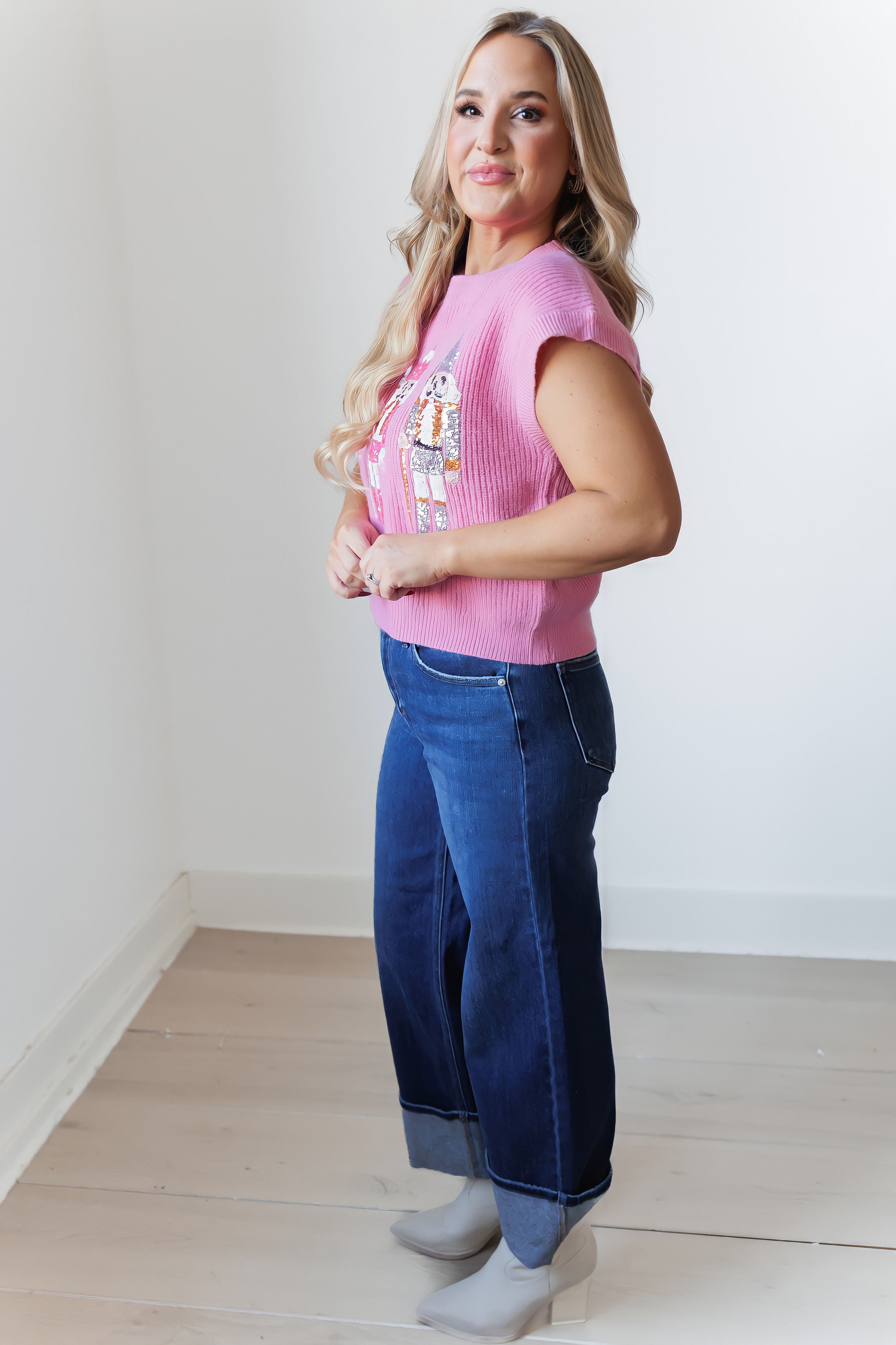 Festive Nutcracker Sweater Vest