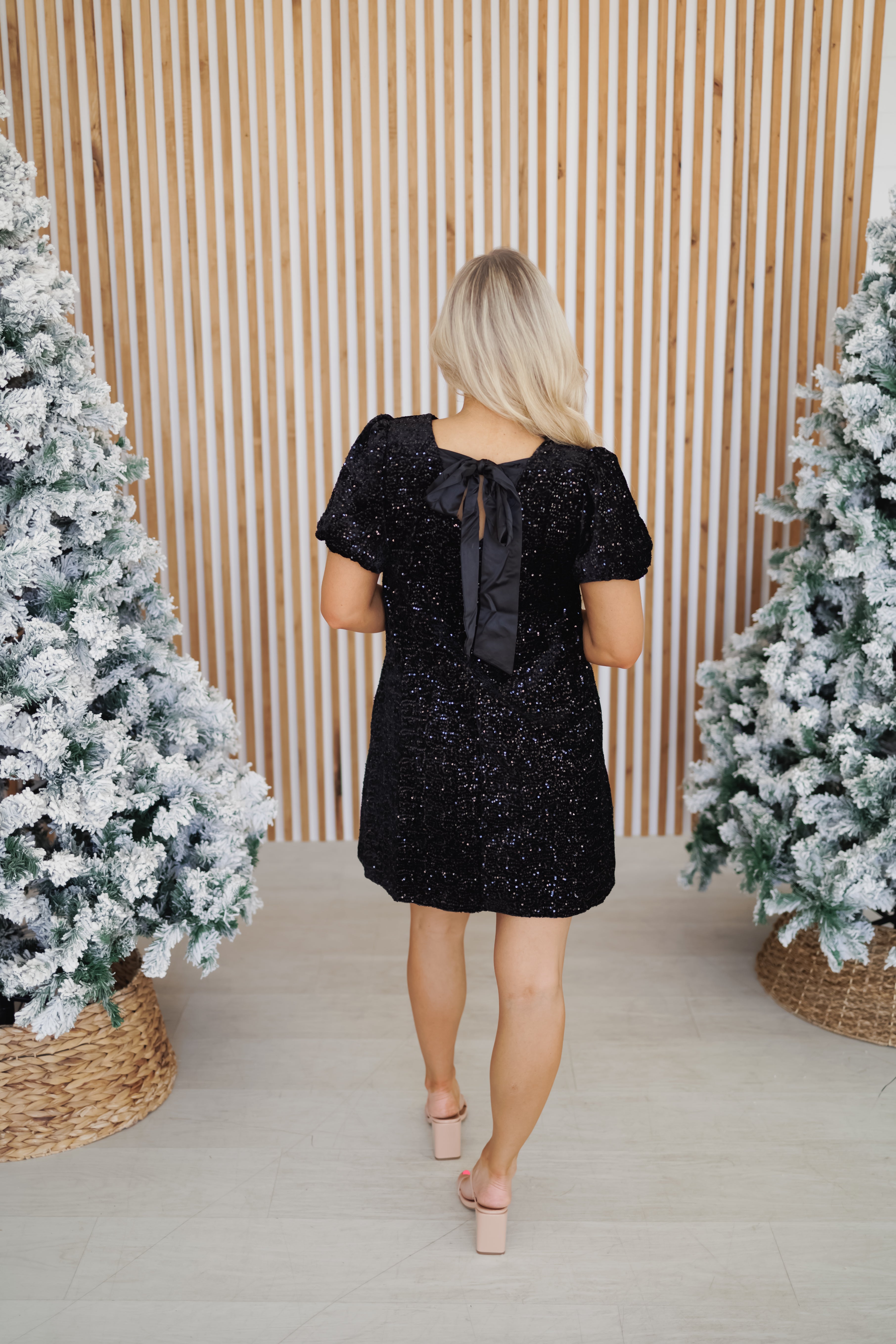 Kendra Mini Dress - Black