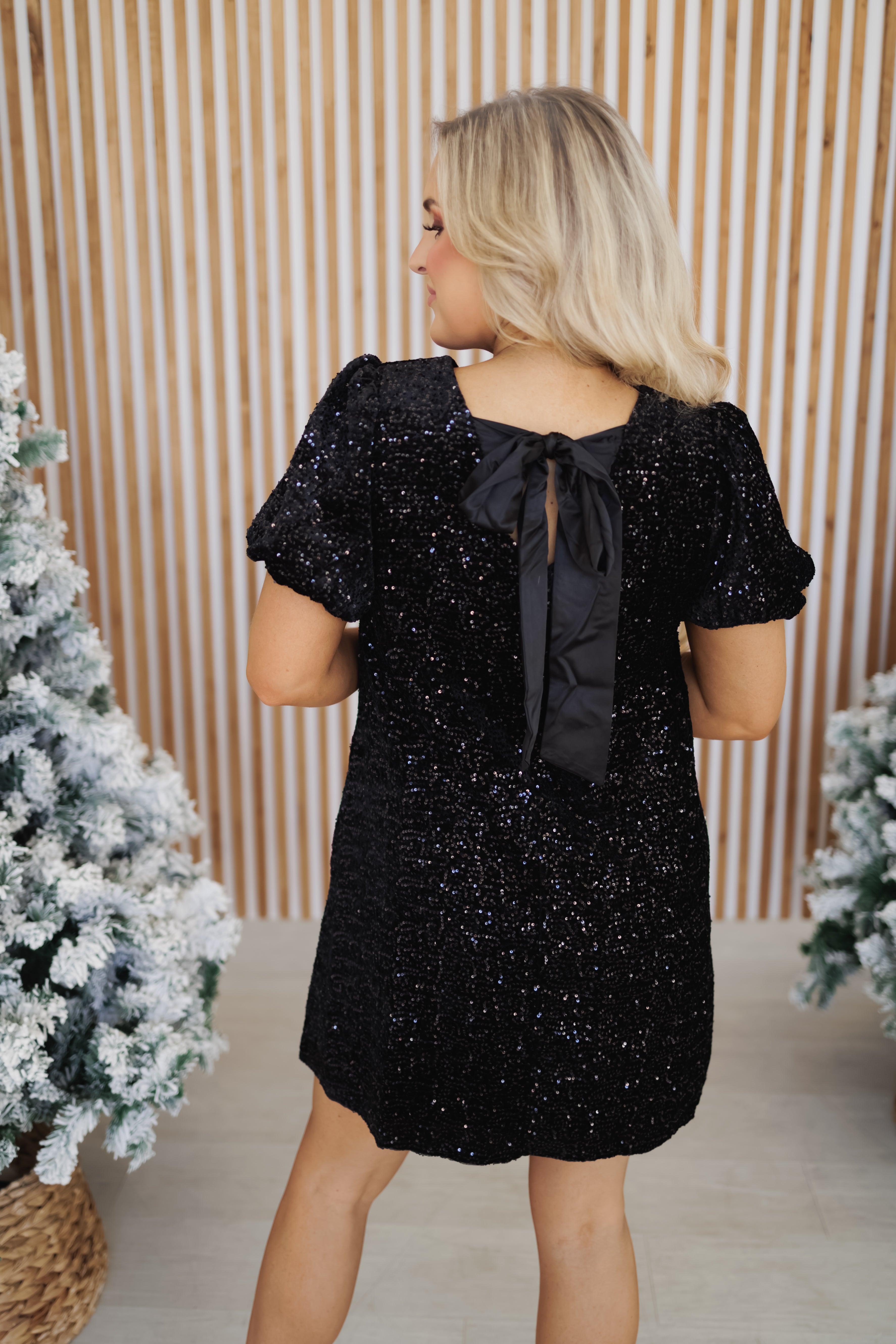 Kendra Mini Dress - Black