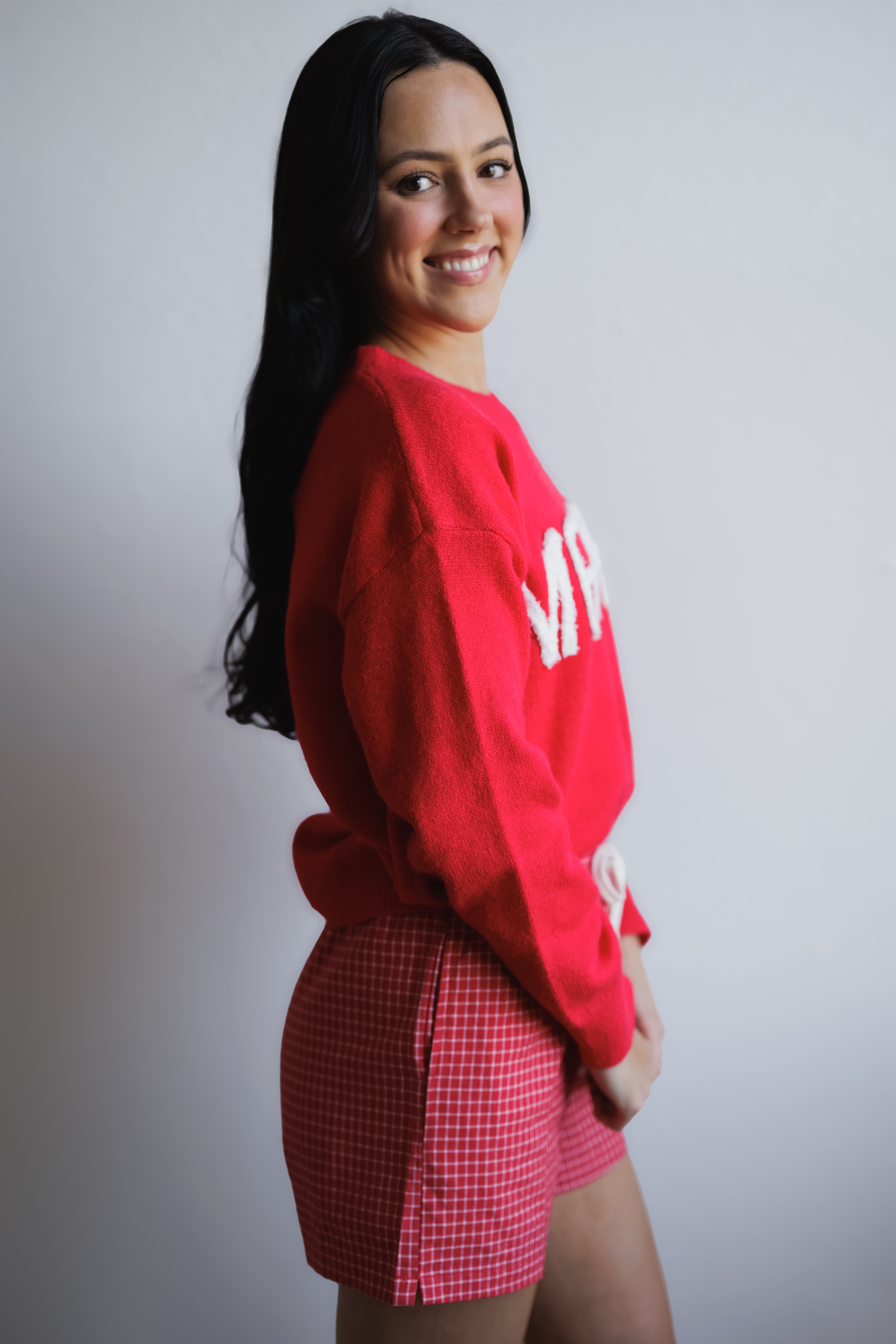 Merry Sweater - Red/White