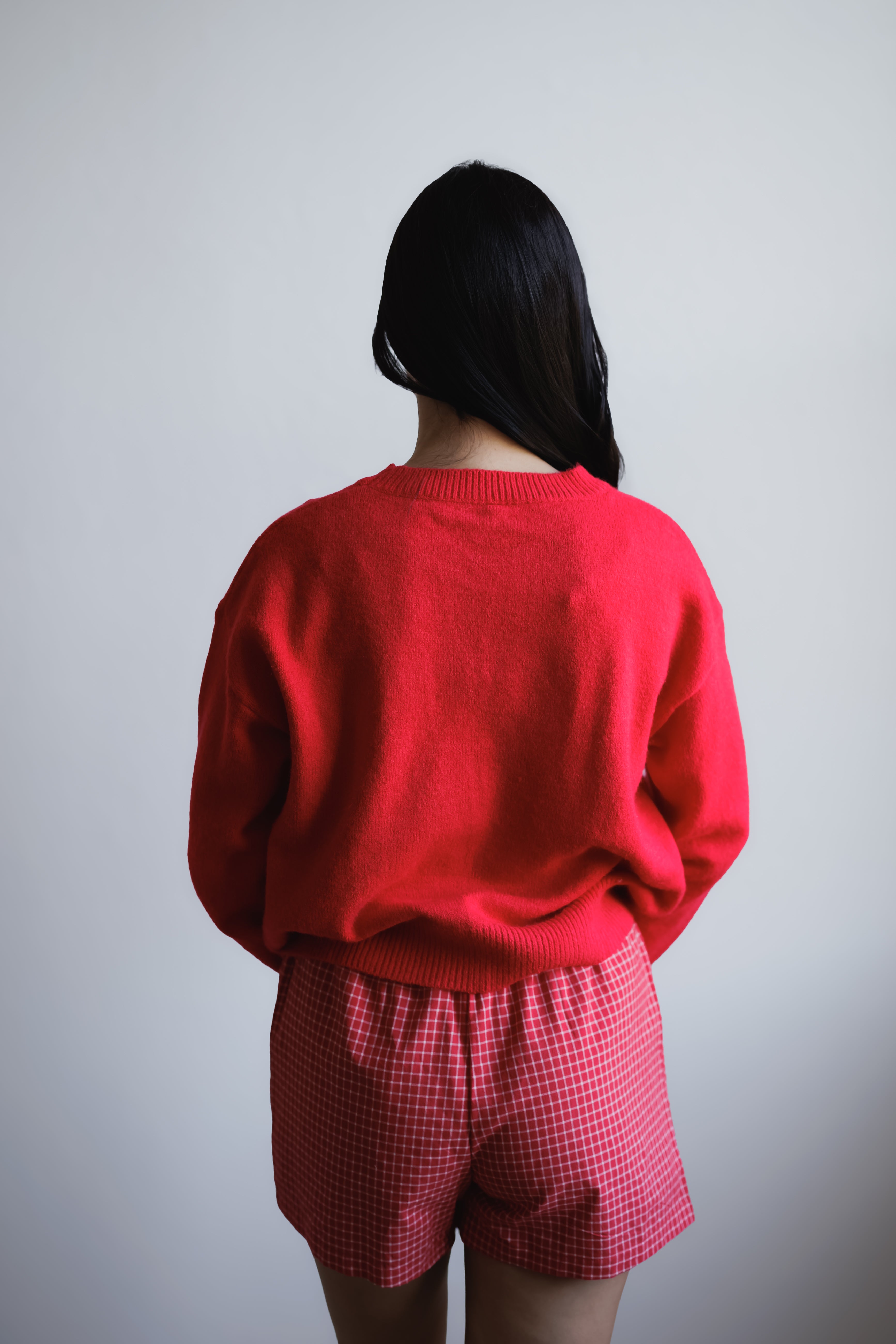 Merry Sweater - Red/White