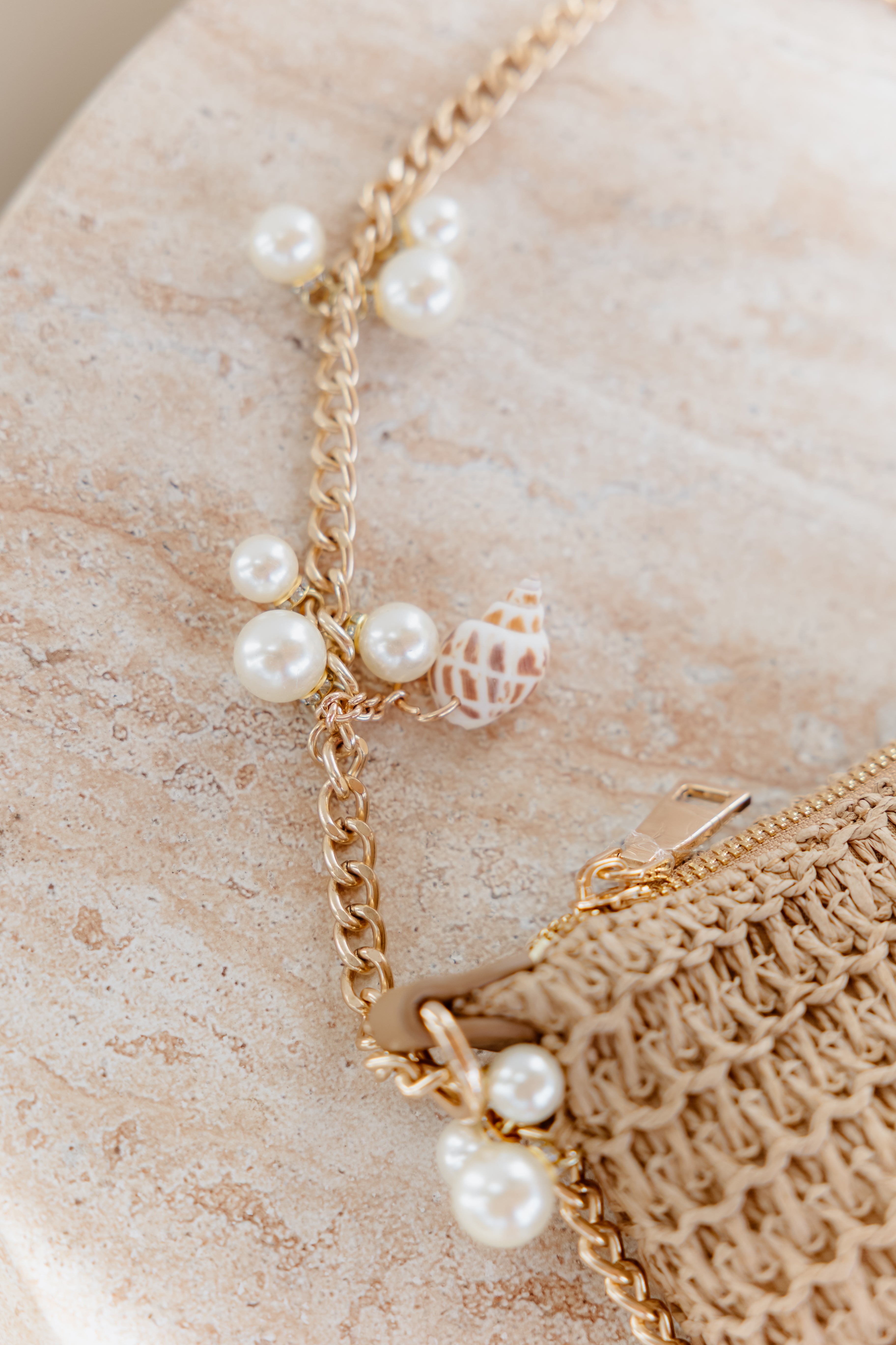 Steph Seashell Evening Bag