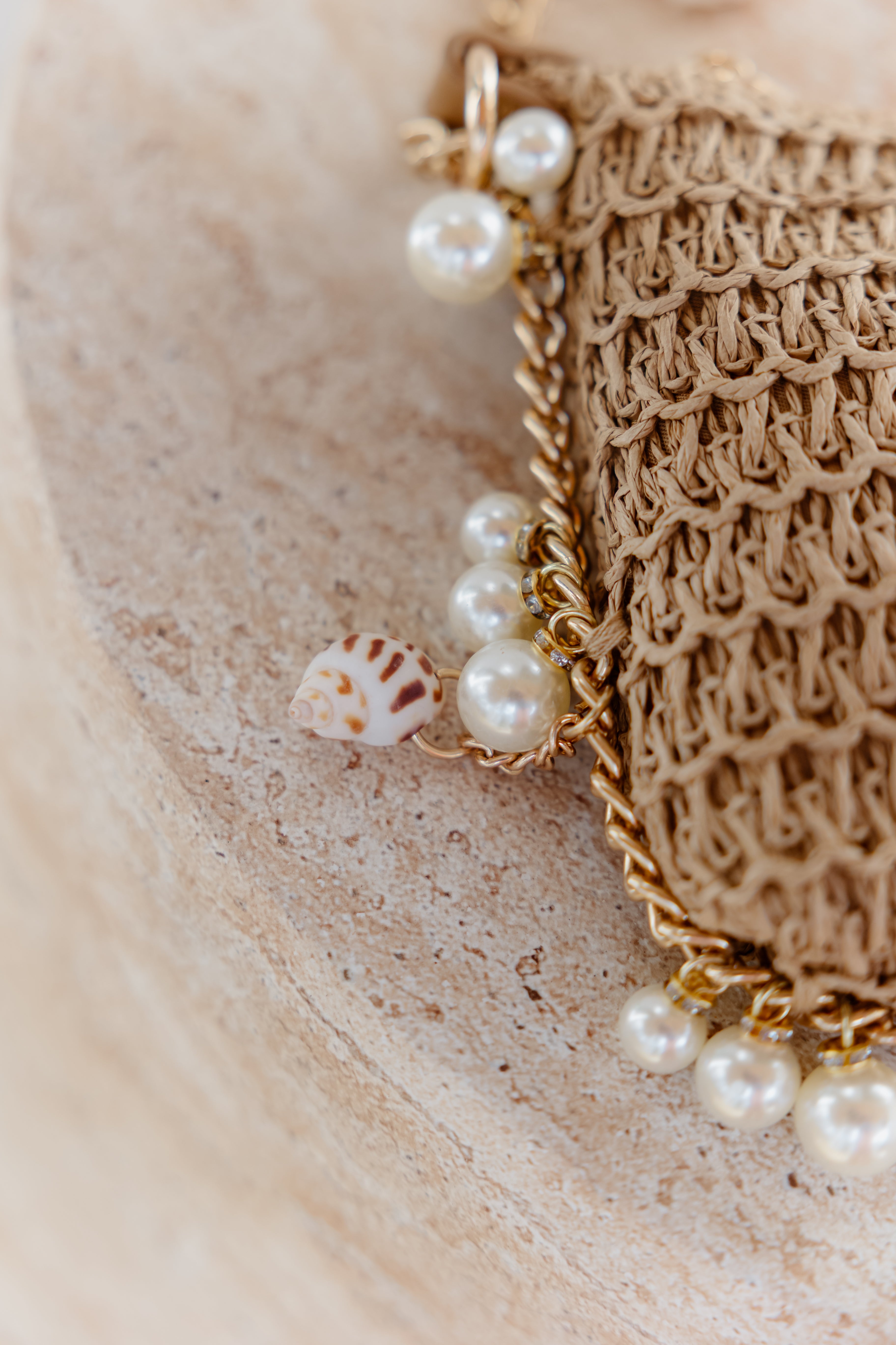 Steph Seashell Evening Bag