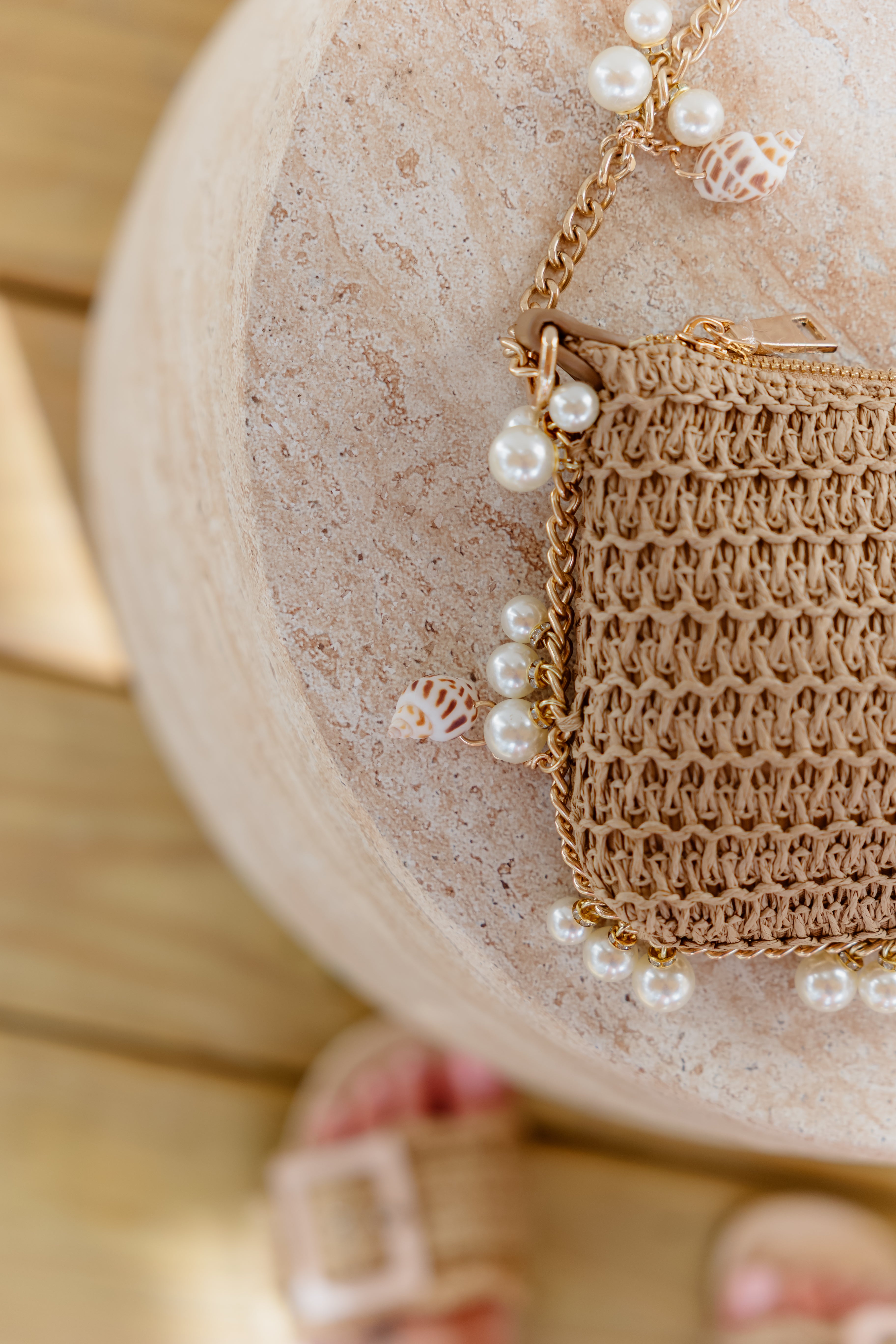 Steph Seashell Evening Bag
